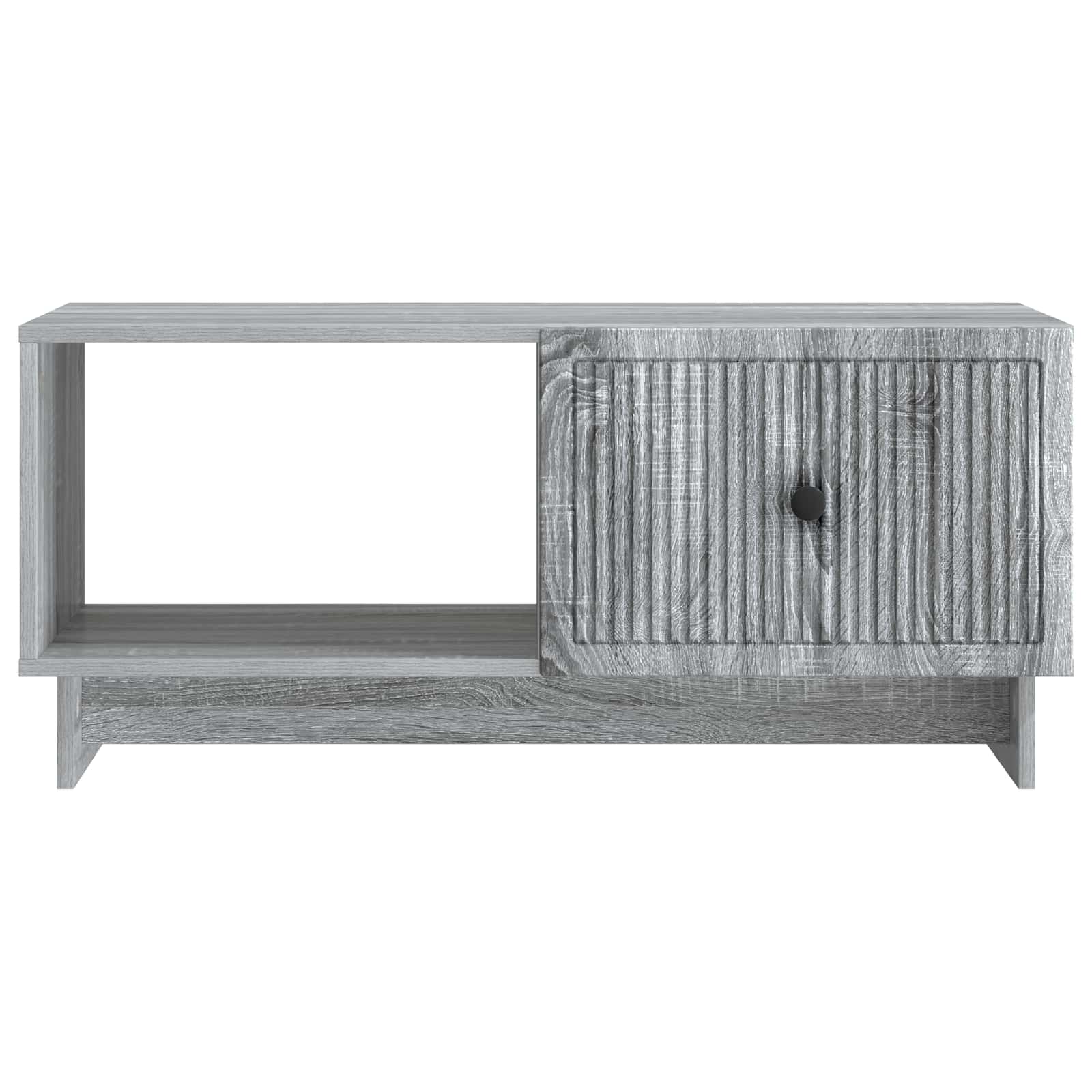 Salontafel Grijs sonoma 90 x 50 x 40 cm Bewerkt hout is nu te koop bij PeponiXL, paradijselijk wonen!