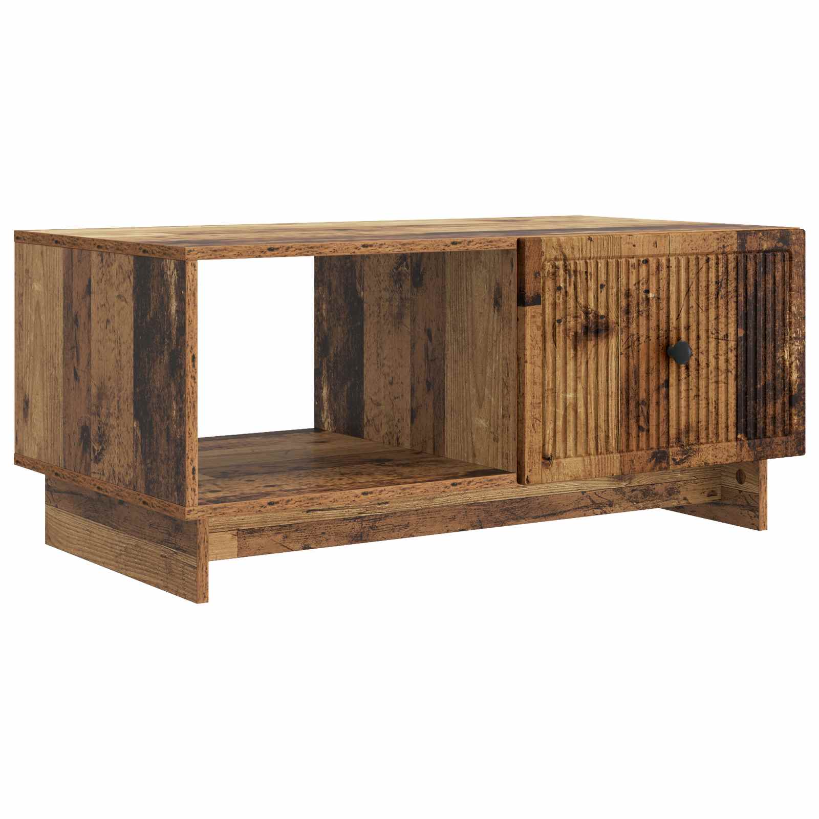 Salontafel Oud hout 90 x 50 x 40 cm Bewerkt hout is nu te koop bij PeponiXL, paradijselijk wonen!