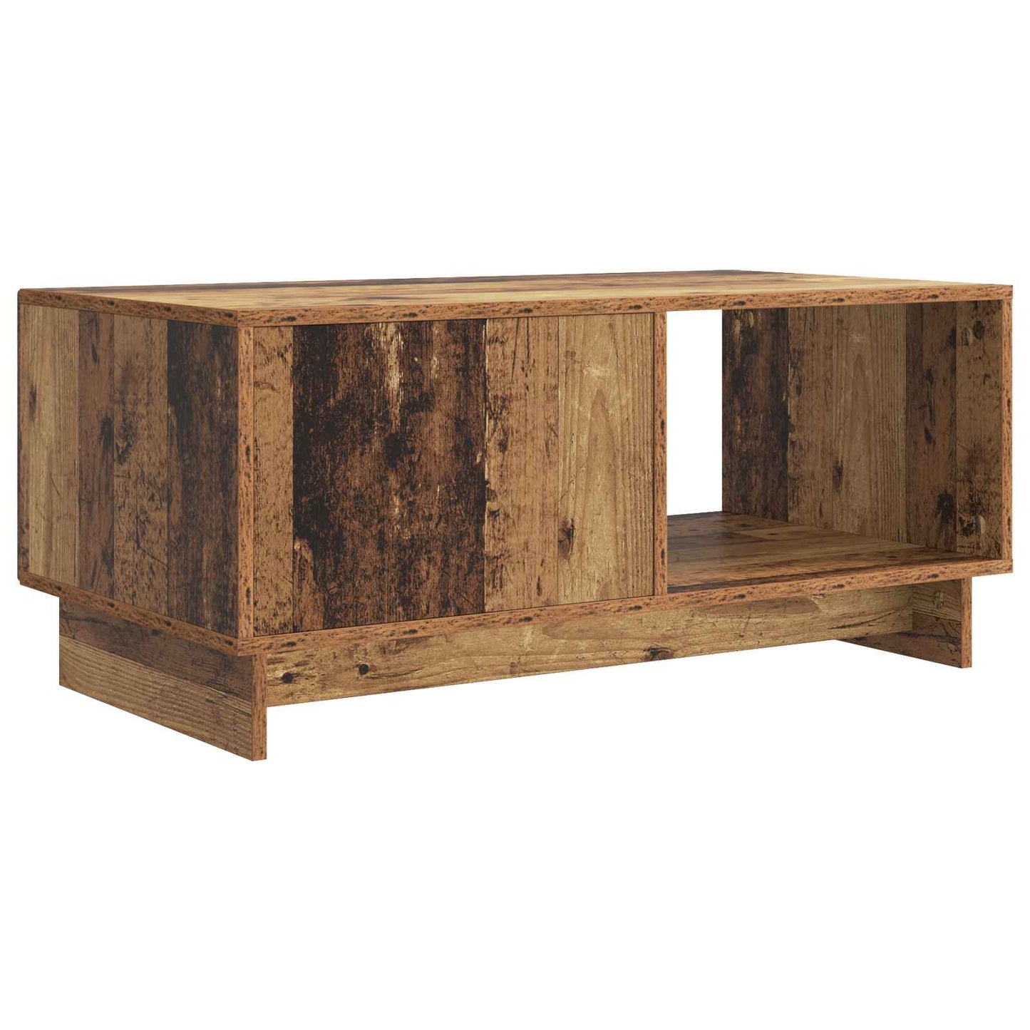 Salontafel Oud hout 90 x 50 x 40 cm Bewerkt hout is nu te koop bij PeponiXL, paradijselijk wonen!