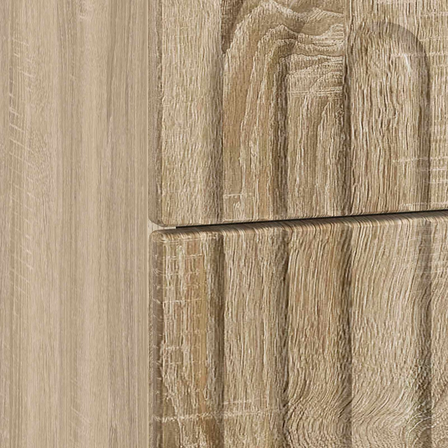 Nachtkastje Sonoma Eiken 43 x 34,5 x 48 cm Bewerkt hout is nu te koop bij PeponiXL, paradijselijk wonen!