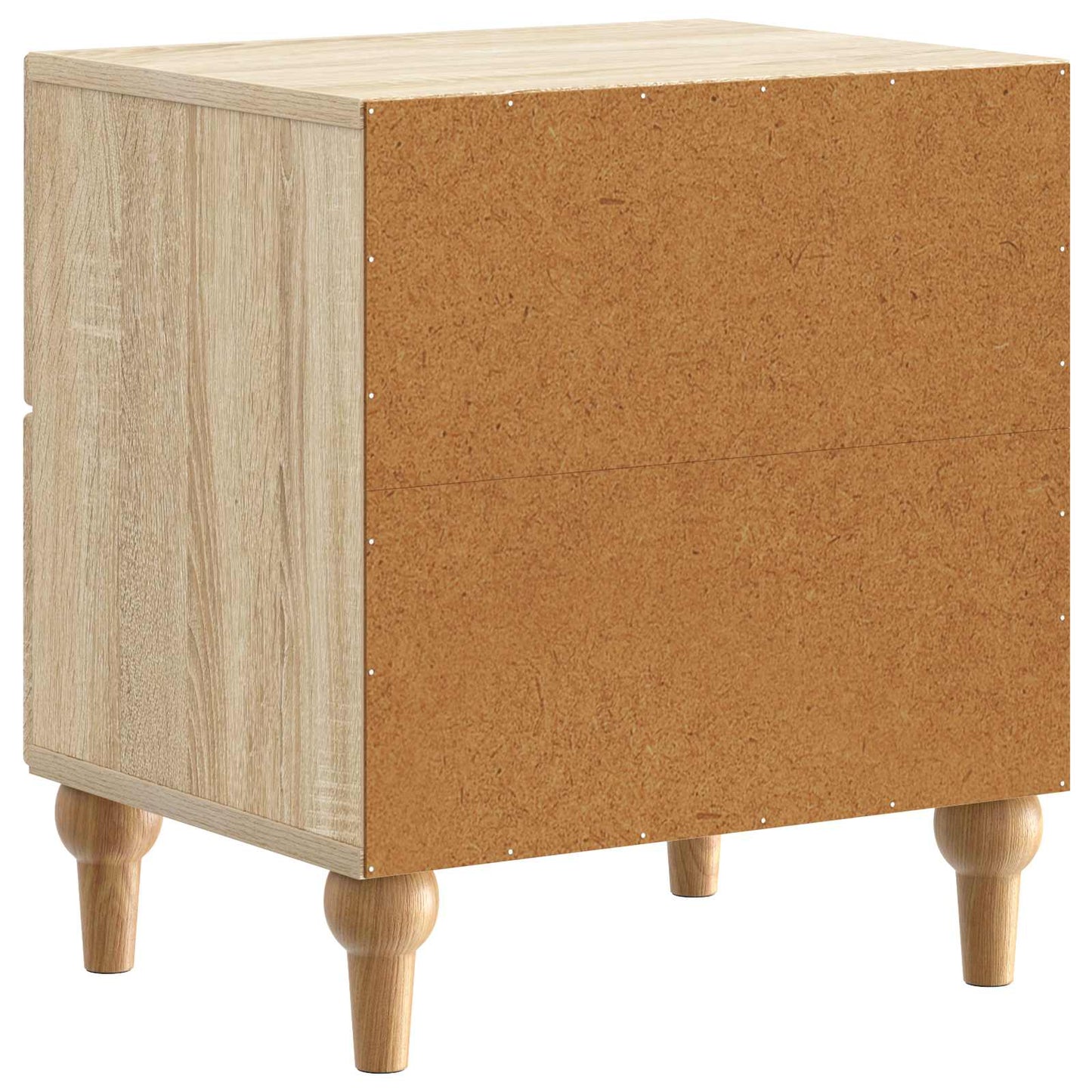 Nachtkastje Sonoma Eiken 43 x 34,5 x 48 cm Bewerkt hout is nu te koop bij PeponiXL, paradijselijk wonen!