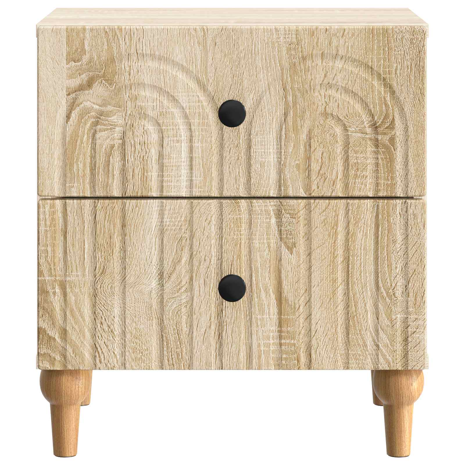 Nachtkastje Sonoma Eiken 43 x 34,5 x 48 cm Bewerkt hout is nu te koop bij PeponiXL, paradijselijk wonen!