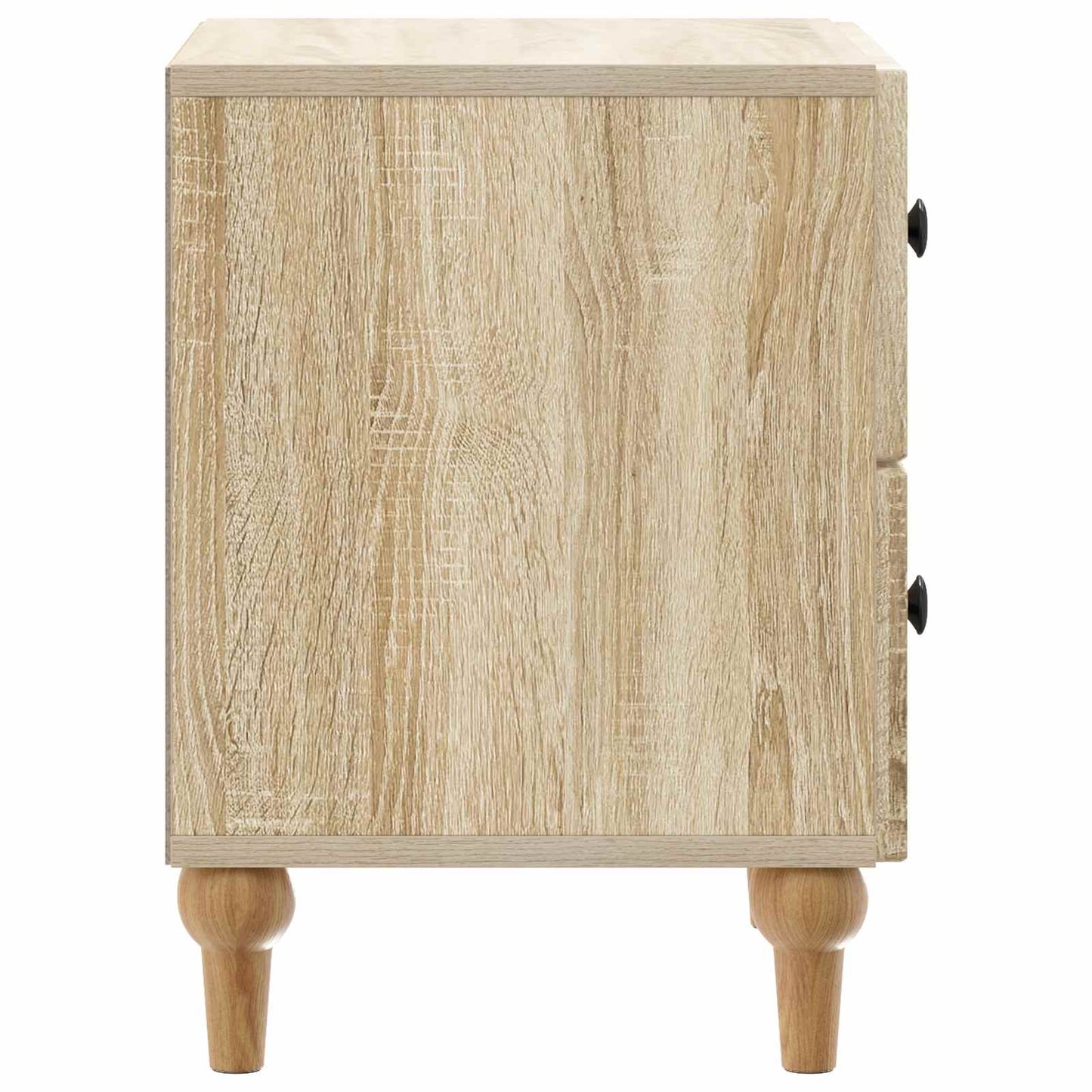 Nachtkastje 2 pcs Sonoma Eiken 43 x 34,5 x 48 cm Bewerkt hout is nu te koop bij PeponiXL, paradijselijk wonen!