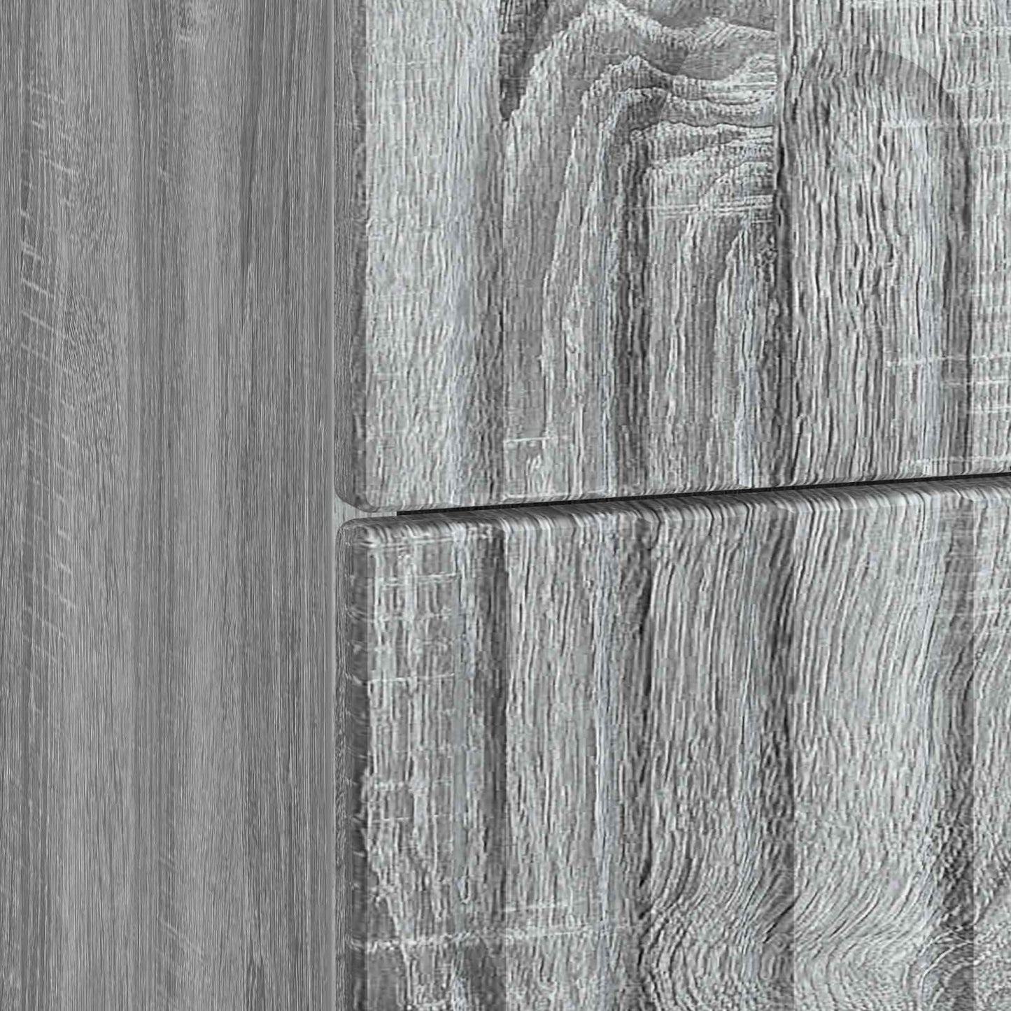 Nachtkastje Grijs sonoma 43 x 34,5 x 48 cm Bewerkt hout is nu te koop bij PeponiXL, paradijselijk wonen!