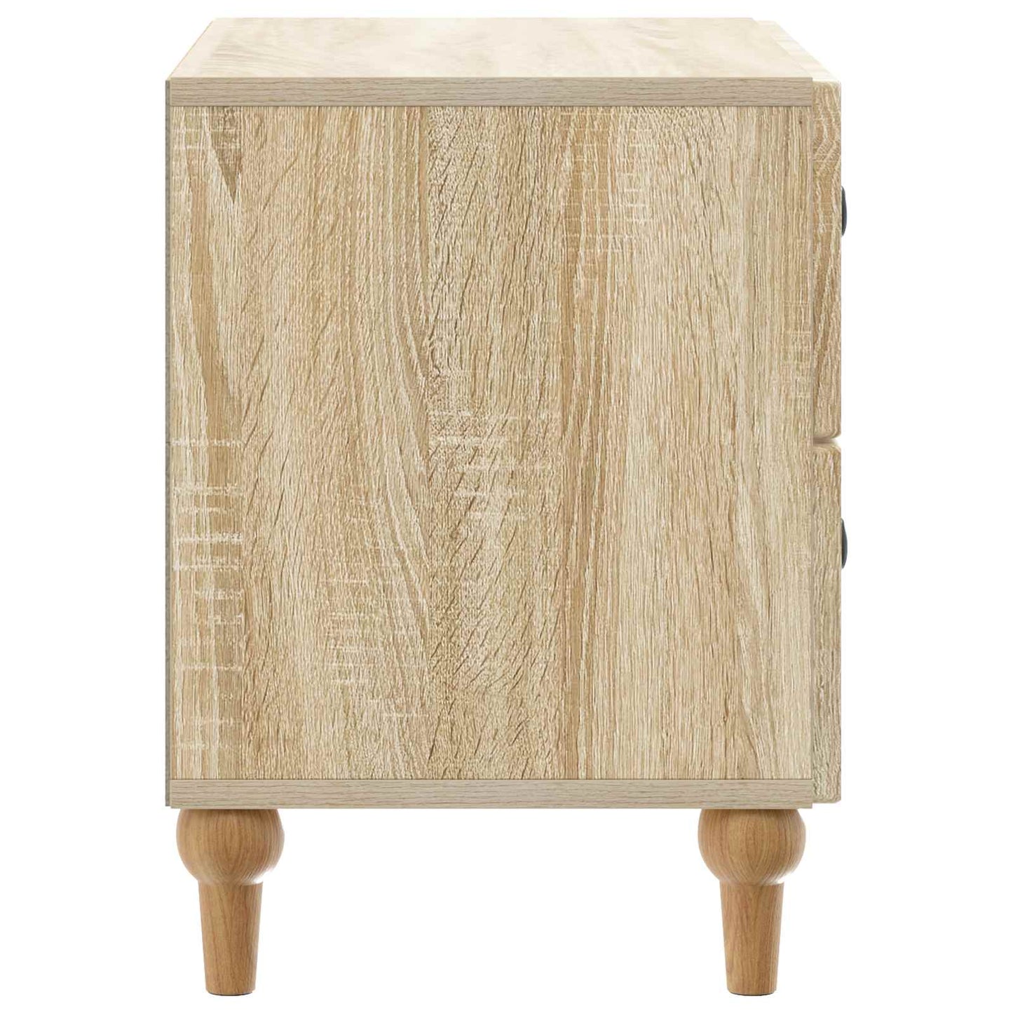 Nachtkastje Sonoma Eiken 62 x 34,5 x 48 cm Bewerkt hout is nu te koop bij PeponiXL, paradijselijk wonen!