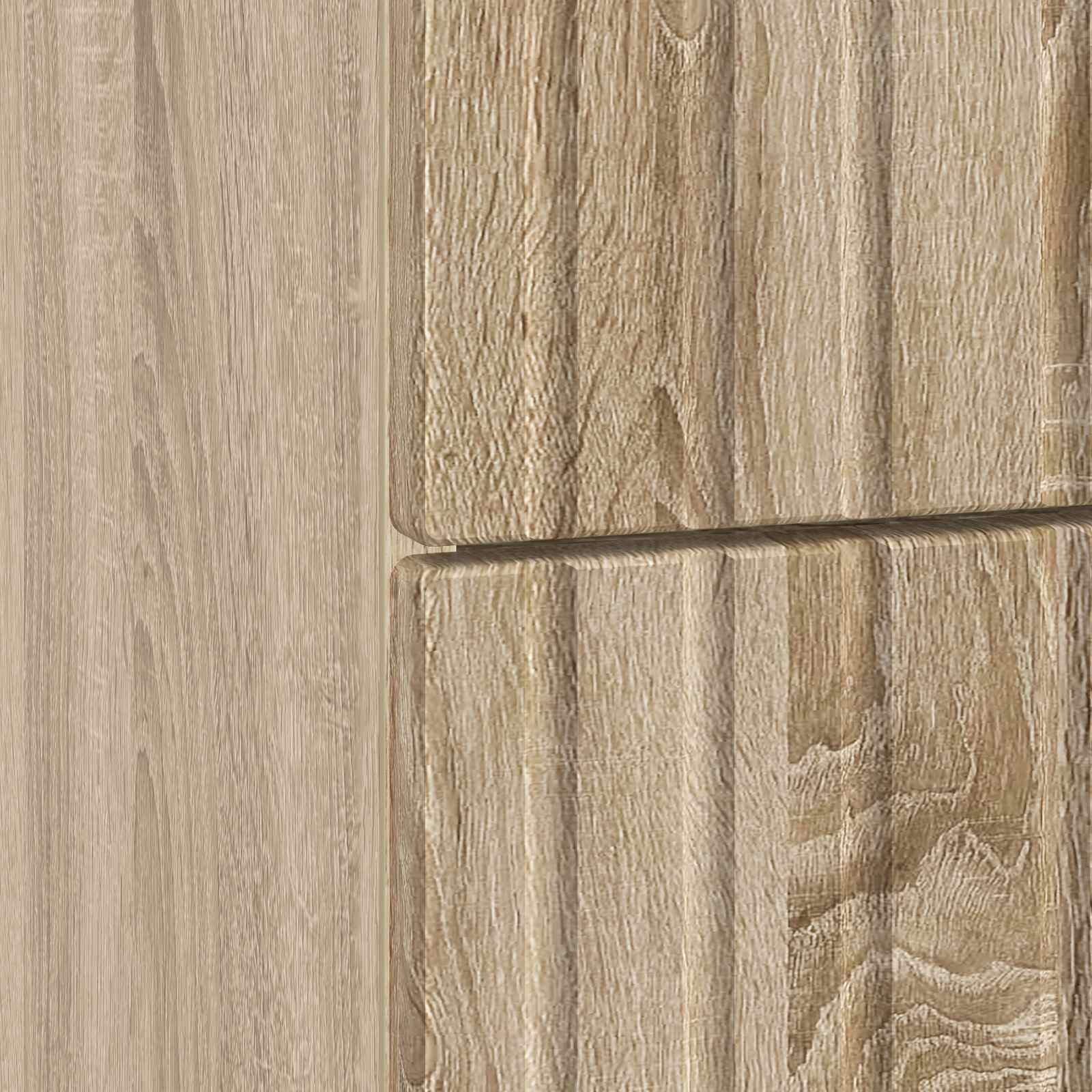 Nachtkastje met lade Sonoma Eiken 43x 41 x 66,5 cm Bewerkt hout is nu te koop bij PeponiXL, paradijselijk wonen!