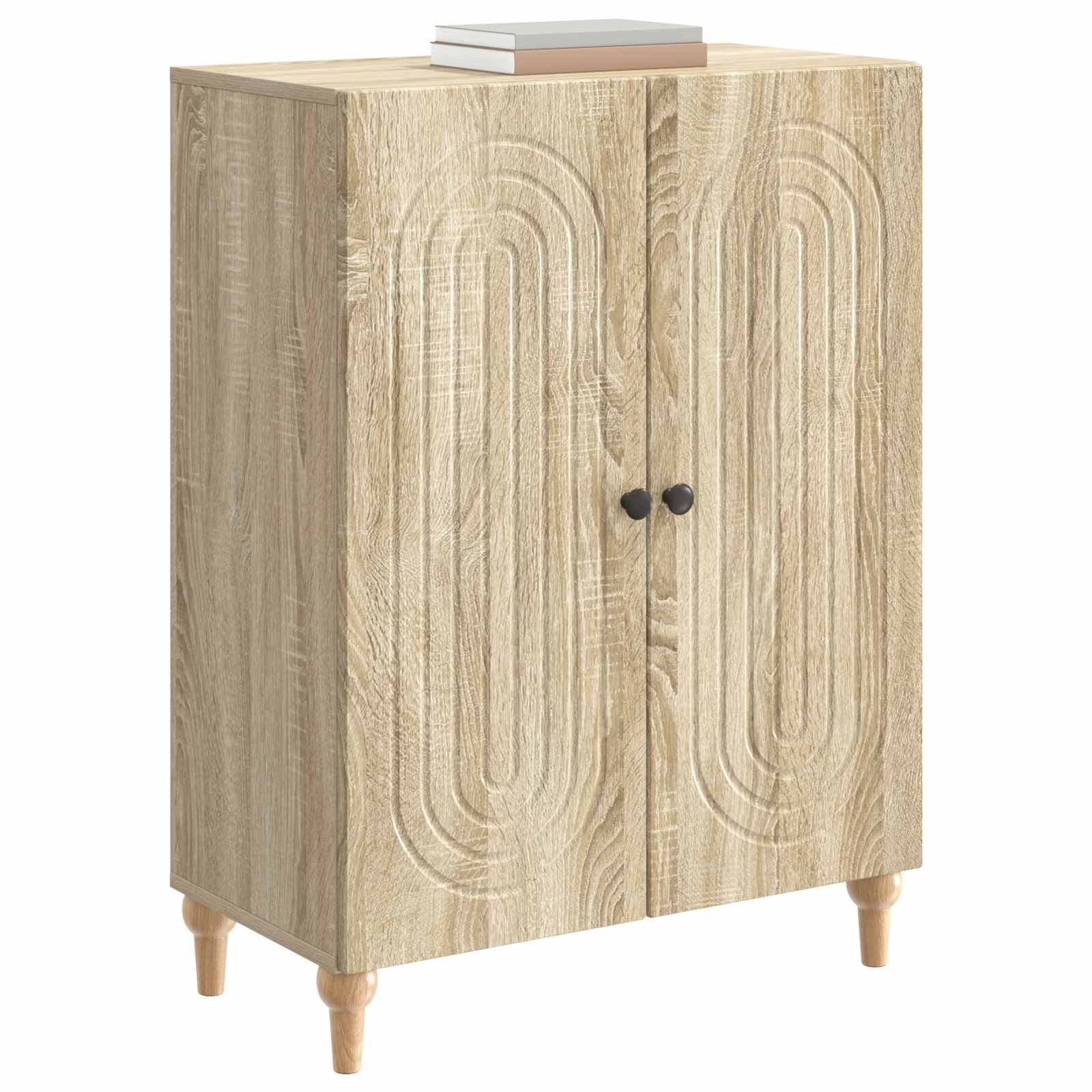 Dressoir Sonoma Eiken 66 x 34,5 x 90 cm Bewerkt hout is nu te koop bij PeponiXL, paradijselijk wonen!