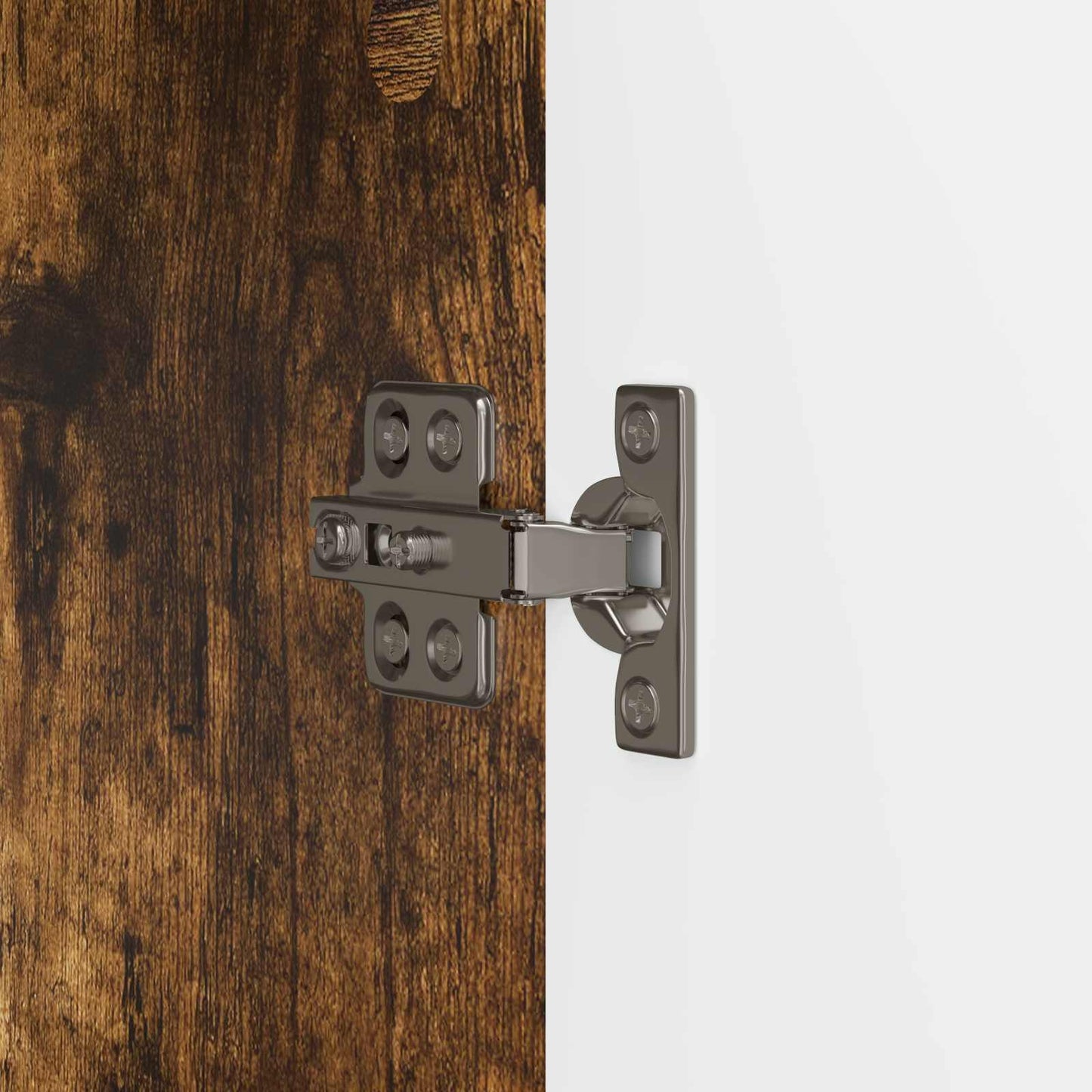 Dressoir Gerookt eiken 66 x 34,5 x 90 cm Bewerkt hout is nu te koop bij PeponiXL, paradijselijk wonen!
