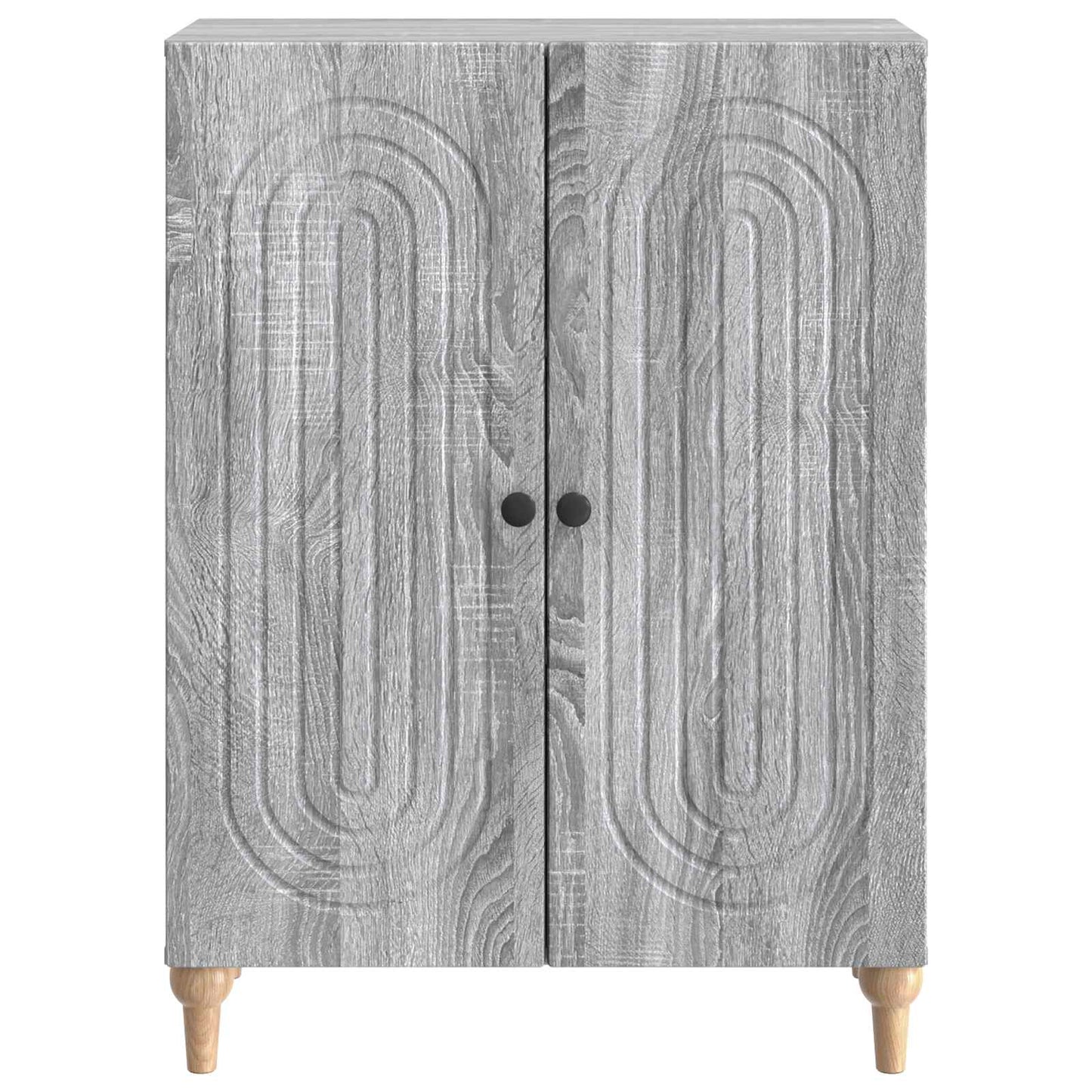 Dressoir Grijs sonoma 66 x 34,5 x 90 cm Bewerkt hout is nu te koop bij PeponiXL, paradijselijk wonen!