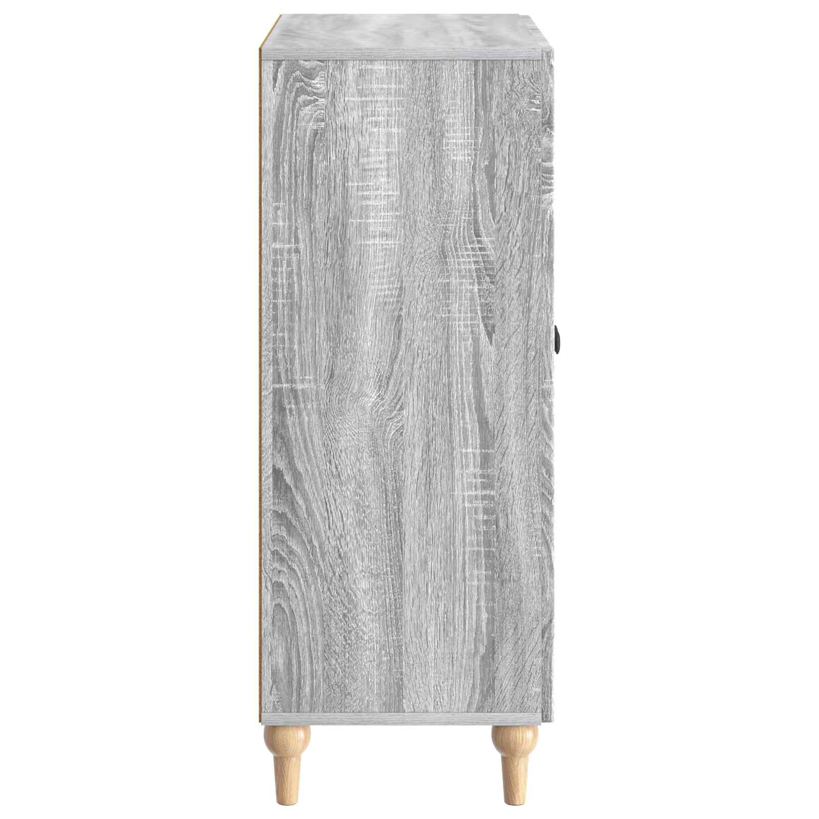 Dressoir Grijs sonoma 66 x 34,5 x 90 cm Bewerkt hout is nu te koop bij PeponiXL, paradijselijk wonen!