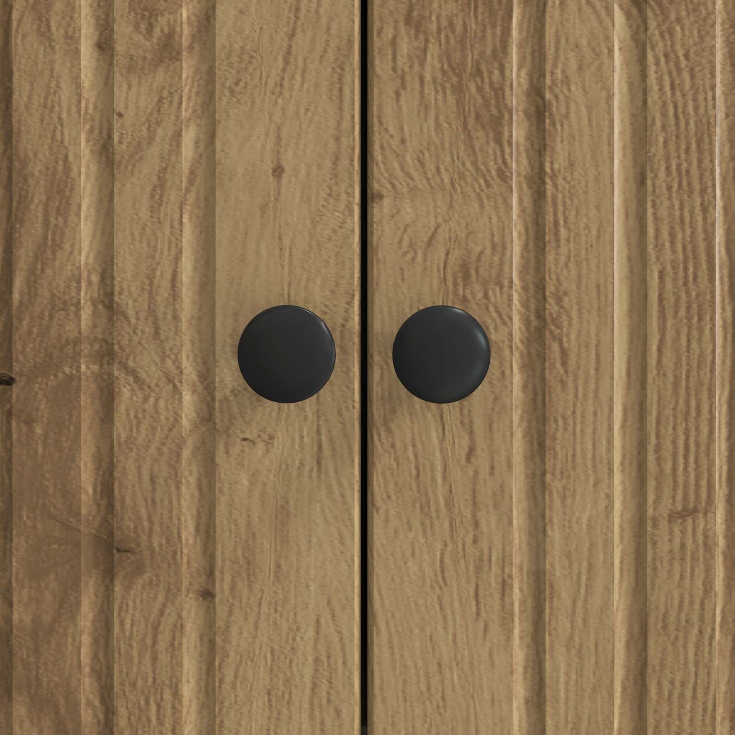 Dressoir Artisanaal eiken 66 x 34,5 x 90 cm Bewerkt hout is nu te koop bij PeponiXL, paradijselijk wonen!