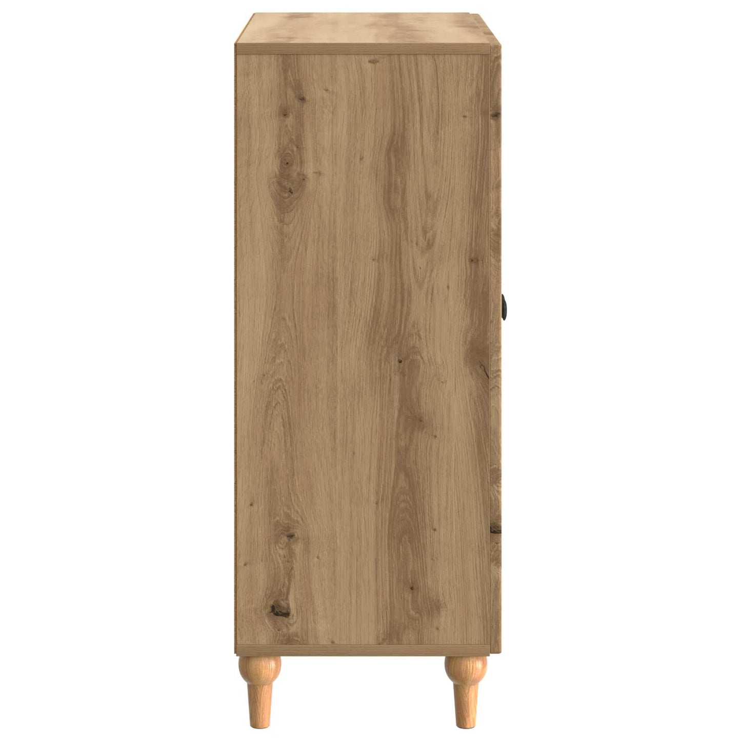 Dressoir Artisanaal eiken 66 x 34,5 x 90 cm Bewerkt hout is nu te koop bij PeponiXL, paradijselijk wonen!