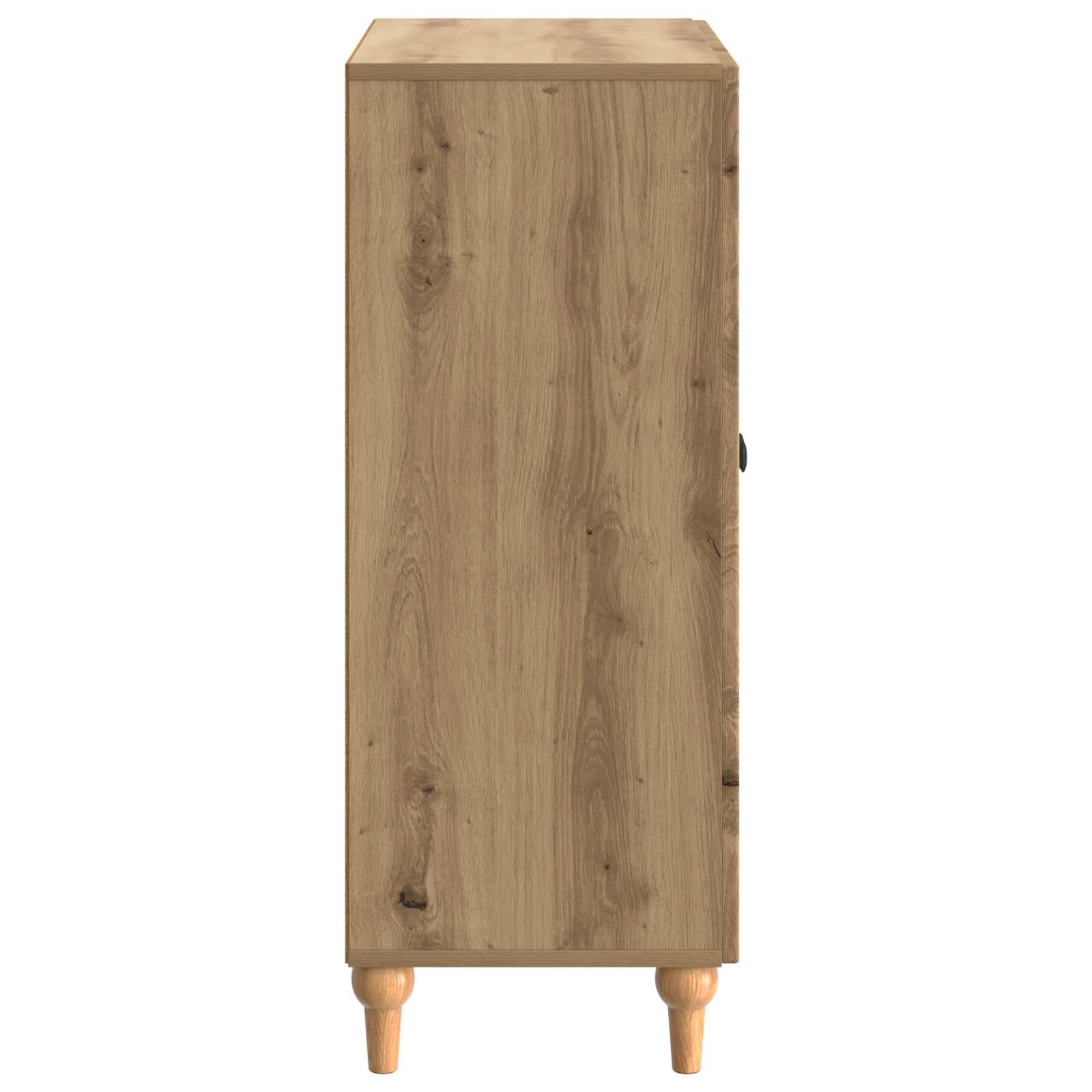 Dressoir Artisanaal eiken 66 x 34,5 x 90 cm Bewerkt hout is nu te koop bij PeponiXL, paradijselijk wonen!