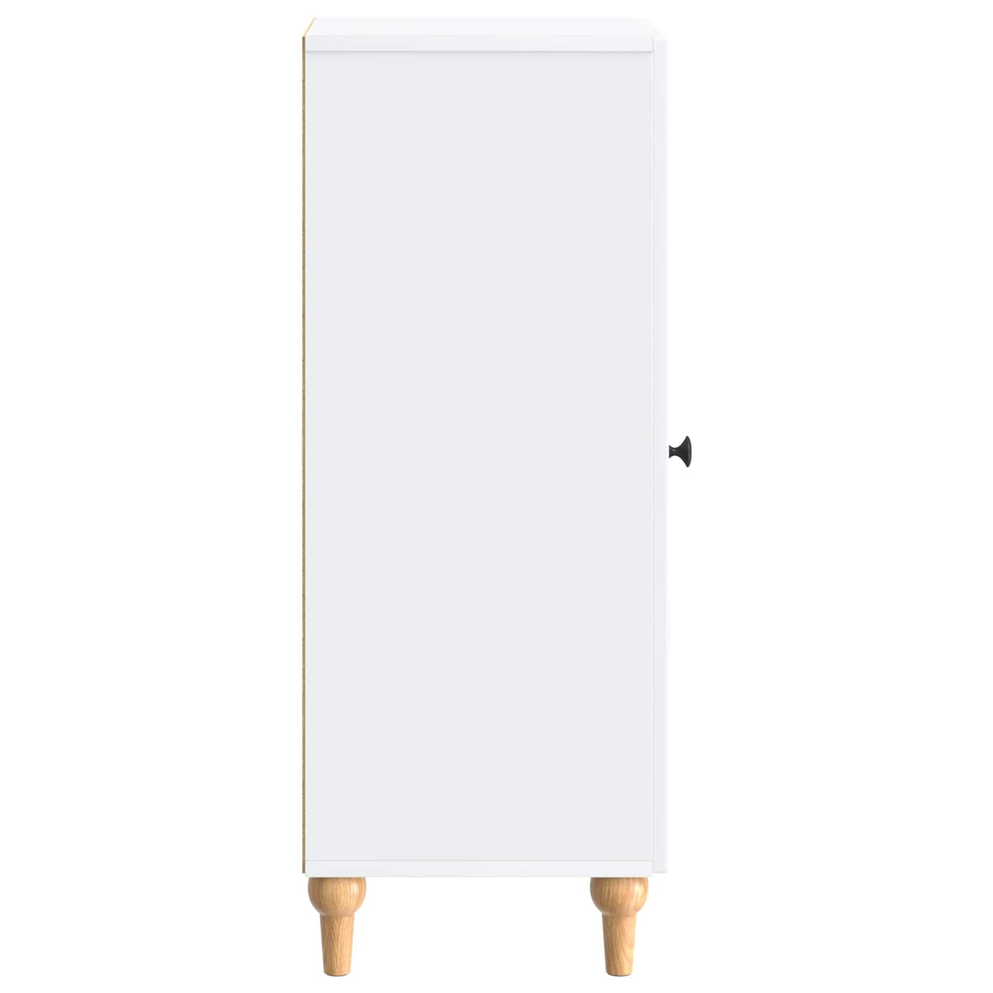 Dressoir Wit 33 x 34,5 x 90 cm Bewerkt hout is nu te koop bij PeponiXL, paradijselijk wonen!