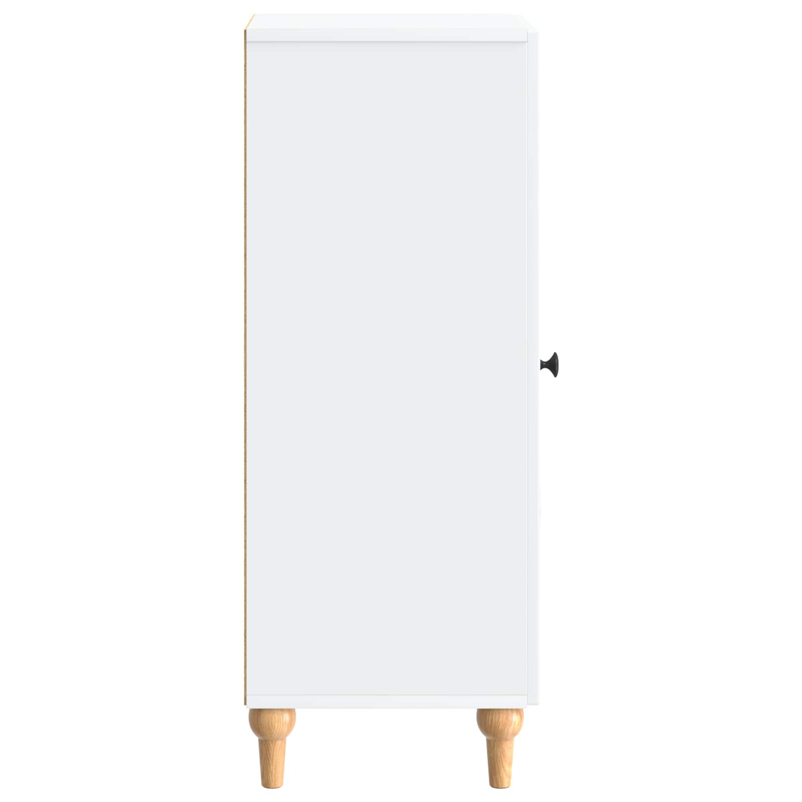 Dressoir Wit 33 x 34,5 x 90 cm Bewerkt hout is nu te koop bij PeponiXL, paradijselijk wonen!
