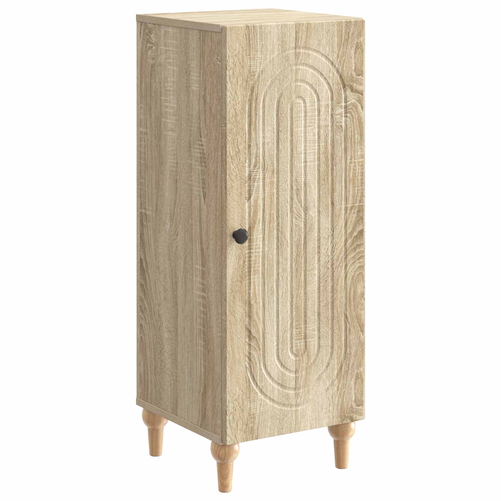 Dressoir Sonoma Eiken 33 x 34,5 x 90 cm Bewerkt hout is nu te koop bij PeponiXL, paradijselijk wonen!