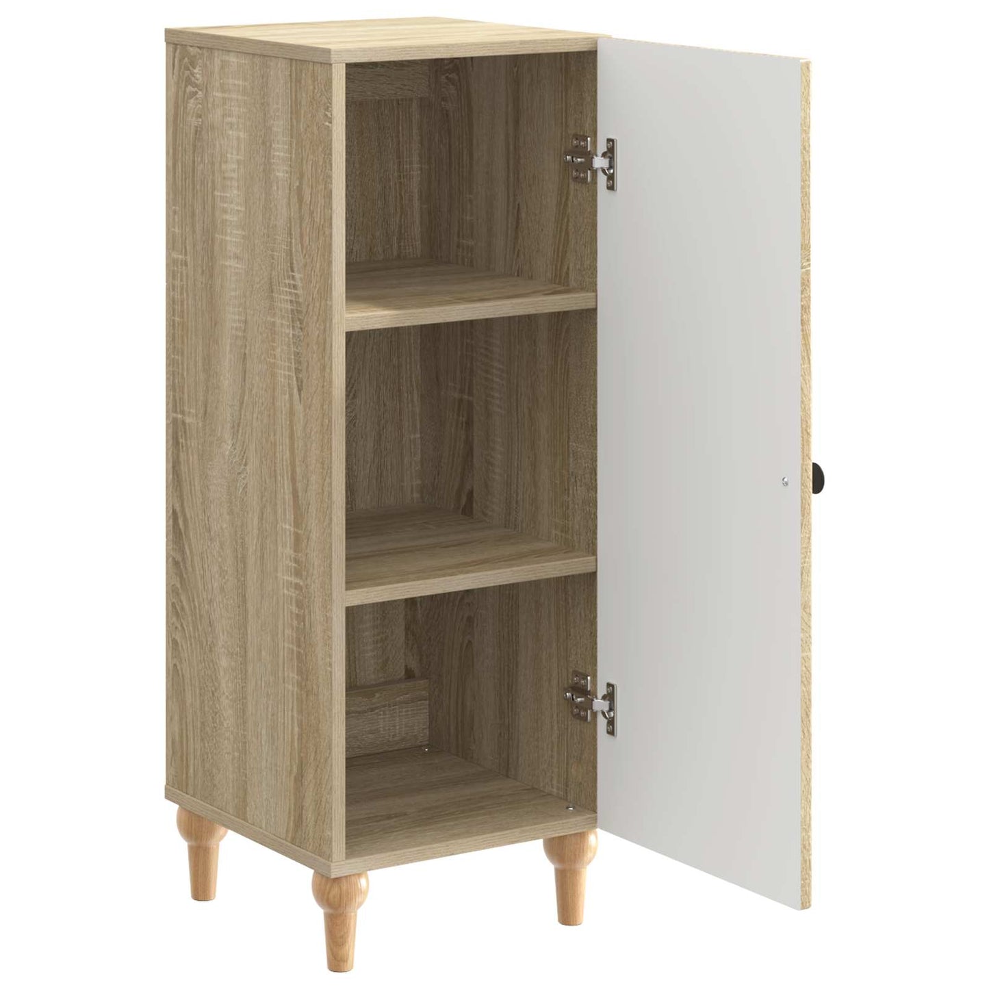 Dressoir Sonoma Eiken 33 x 34,5 x 90 cm Bewerkt hout is nu te koop bij PeponiXL, paradijselijk wonen!