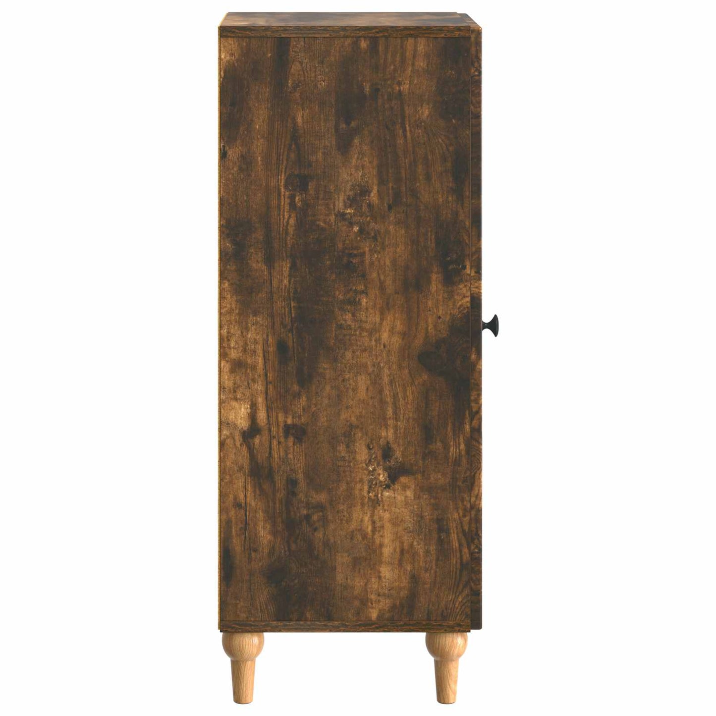Dressoir Gerookt eiken 33 x 34,5 x 90 cm Bewerkt hout is nu te koop bij PeponiXL, paradijselijk wonen!