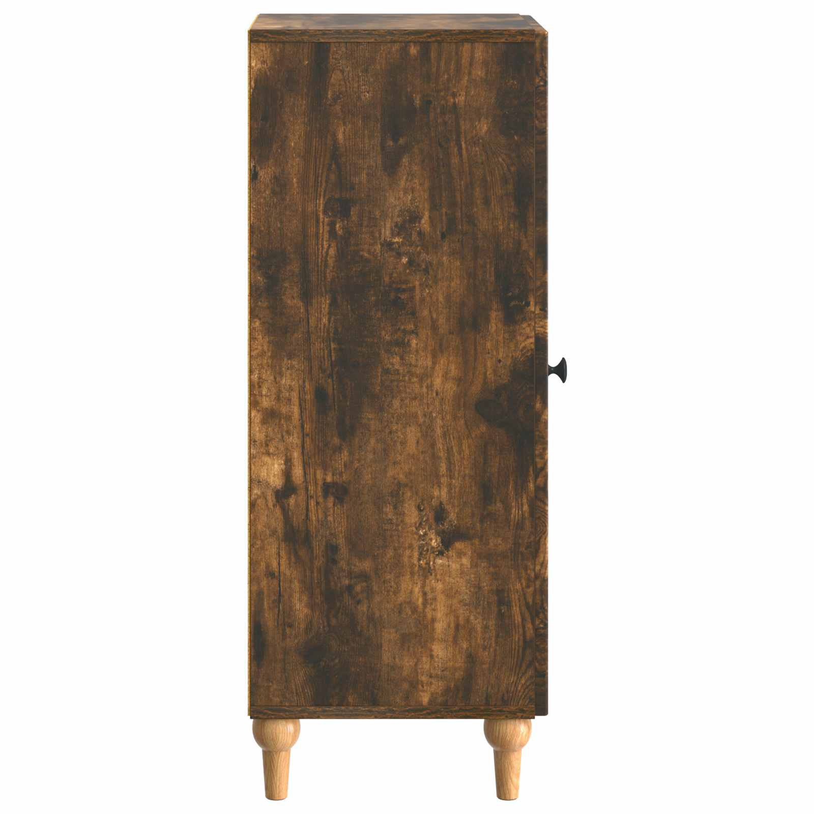 Dressoir Gerookt eiken 33 x 34,5 x 90 cm Bewerkt hout is nu te koop bij PeponiXL, paradijselijk wonen!