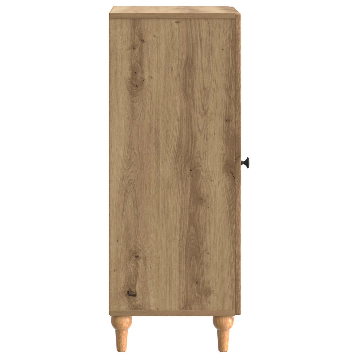 Dressoir Artisanaal eiken 33 x 34,5 x 90 cm Bewerkt hout is nu te koop bij PeponiXL, paradijselijk wonen!
