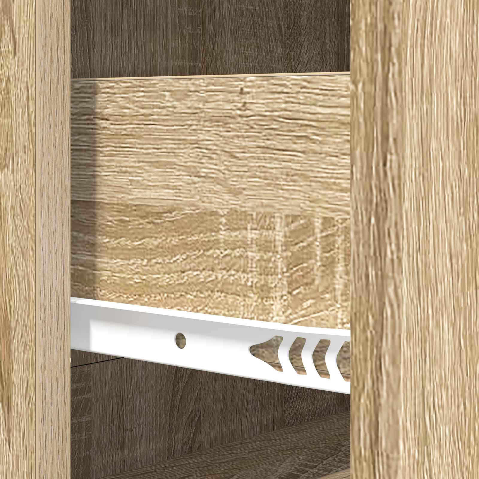 Ladenkast Sonoma Eiken 66 x 34,5 x 90 cm Bewerkt hout is nu te koop bij PeponiXL, paradijselijk wonen!