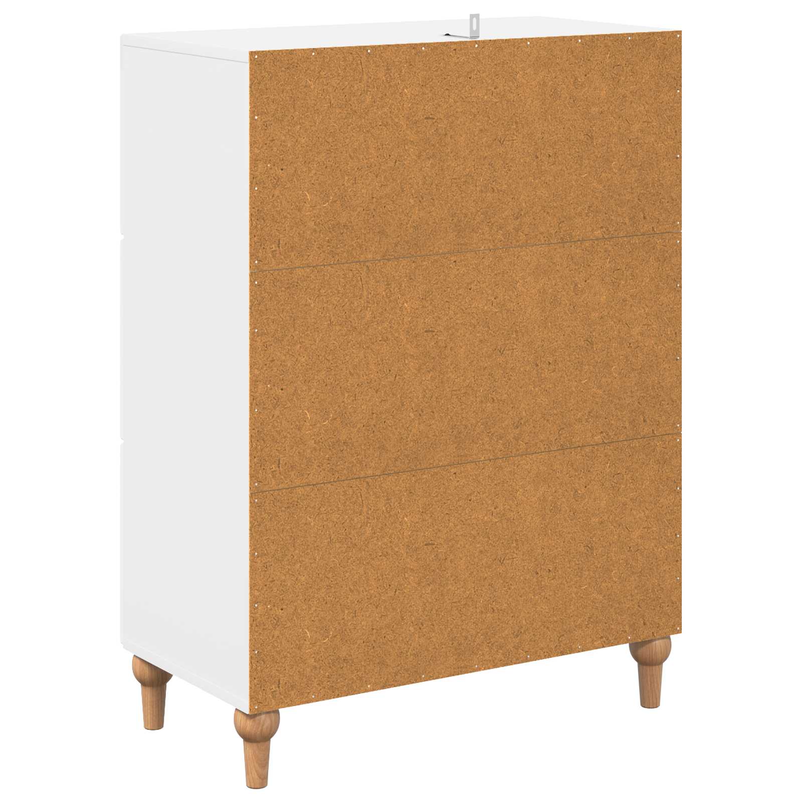 Ladenkast Hoogglans Wit 66 x 34,5 x 90 cm Bewerkt hout is nu te koop bij PeponiXL, paradijselijk wonen!