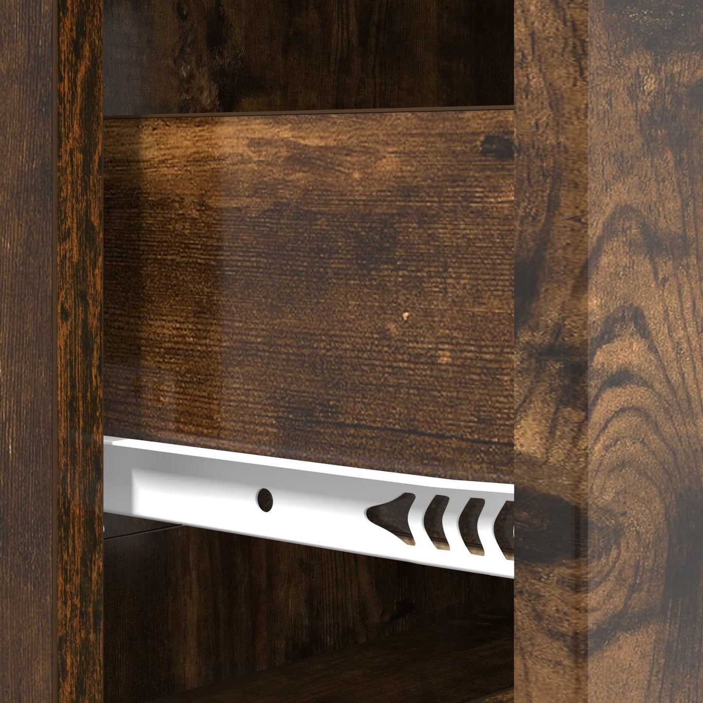 Ladenkast Gerookt eiken 66 x 34,5 x 90 cm Bewerkt hout is nu te koop bij PeponiXL, paradijselijk wonen!