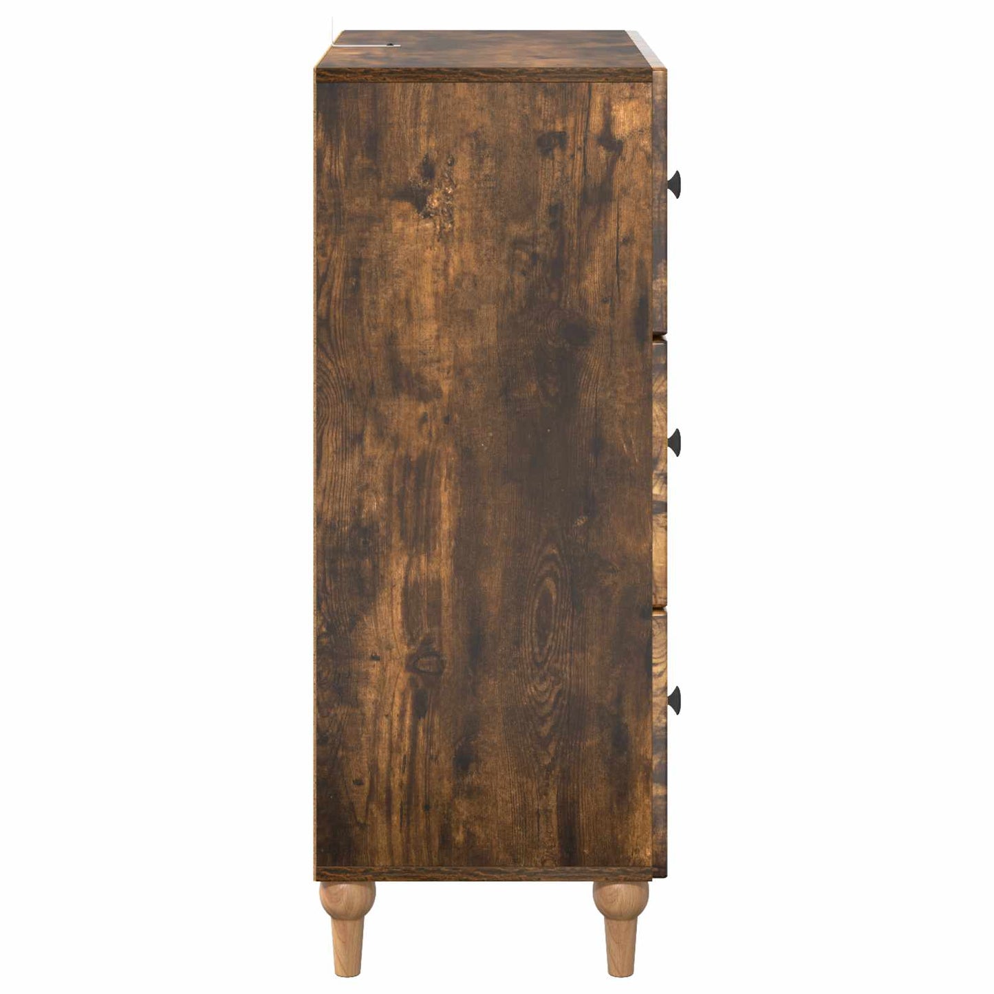 Ladenkast Gerookt eiken 66 x 34,5 x 90 cm Bewerkt hout is nu te koop bij PeponiXL, paradijselijk wonen!