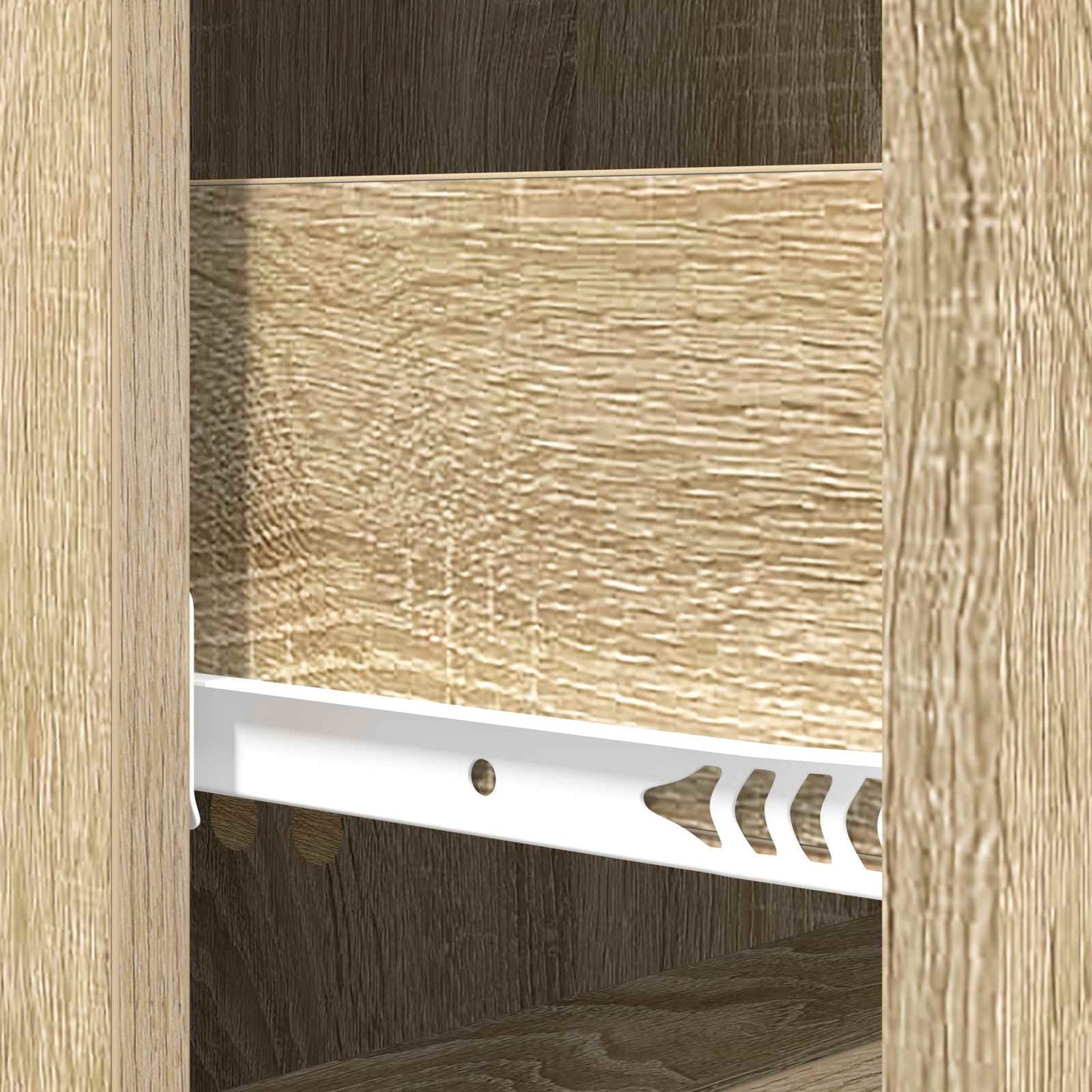 Ladenkast Sonoma Eiken 33 x 34,5 x 90 cm Bewerkt hout is nu te koop bij PeponiXL, paradijselijk wonen!