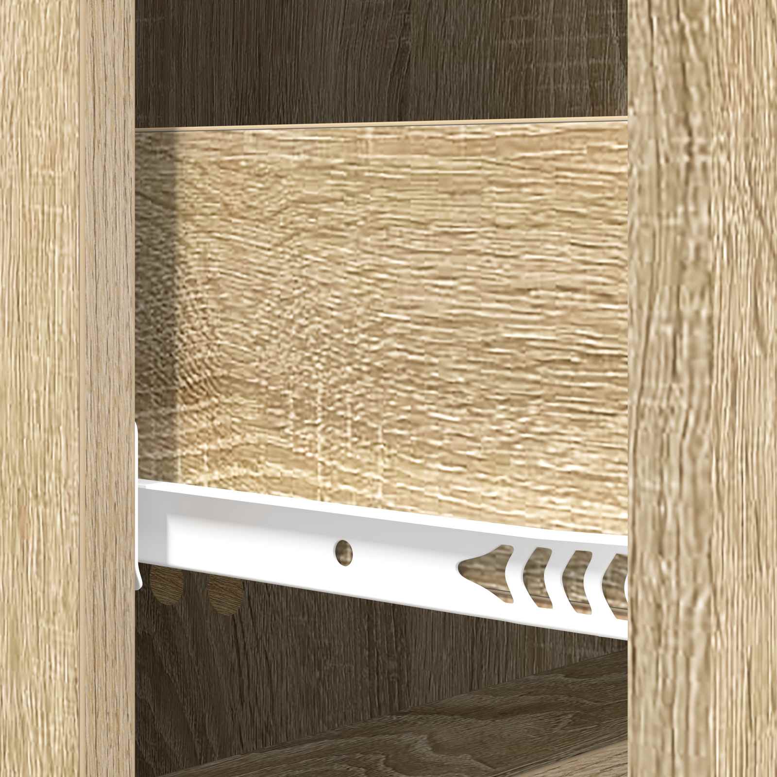 Ladenkast Sonoma Eiken 33 x 34,5 x 90 cm Bewerkt hout is nu te koop bij PeponiXL, paradijselijk wonen!