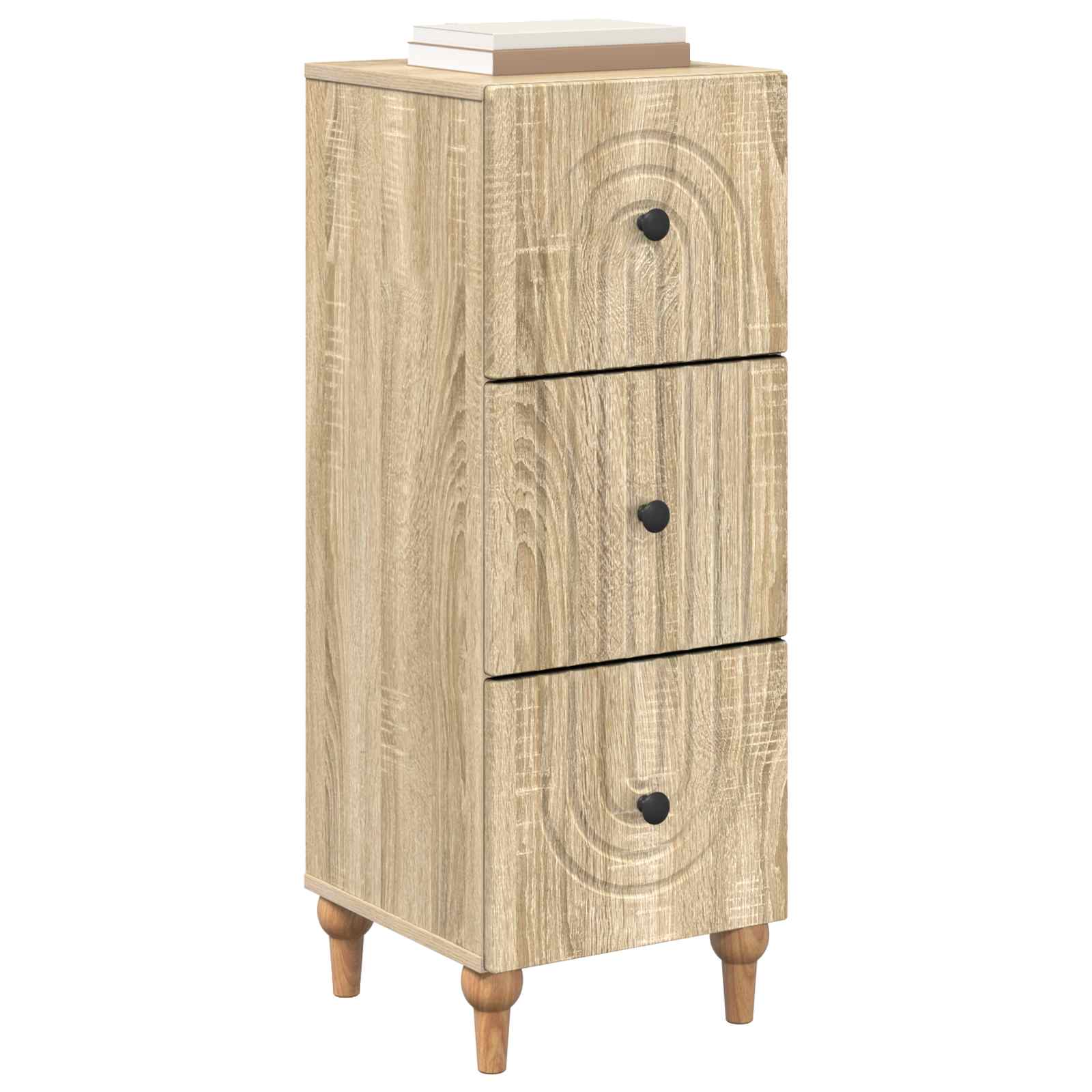 Ladenkast Sonoma Eiken 33 x 34,5 x 90 cm Bewerkt hout is nu te koop bij PeponiXL, paradijselijk wonen!