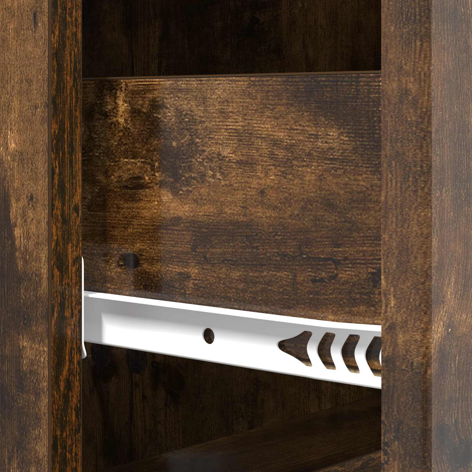 Ladenkast Gerookt eiken 33 x 34,5 x 90 cm Bewerkt hout is nu te koop bij PeponiXL, paradijselijk wonen!