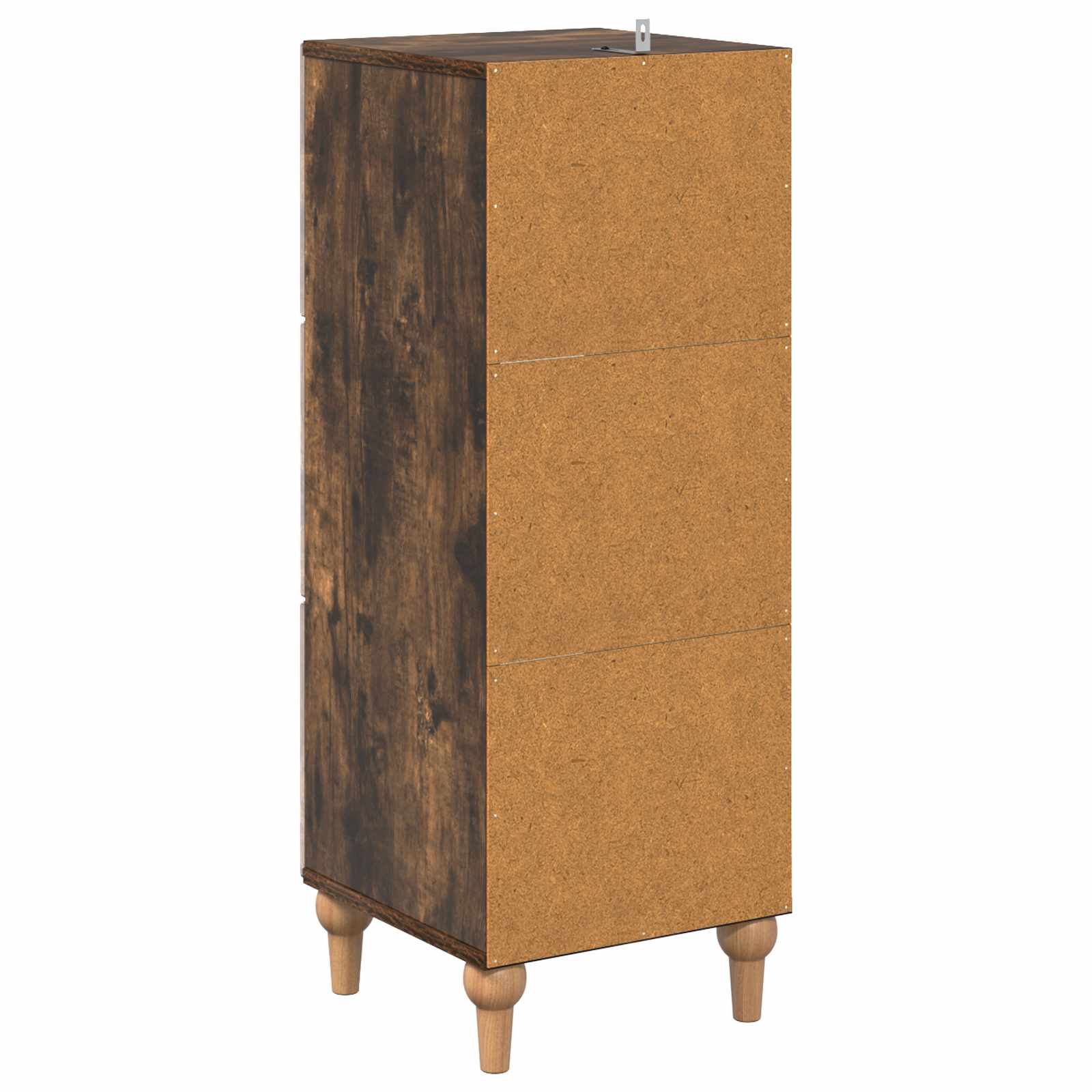Ladenkast Gerookt eiken 33 x 34,5 x 90 cm Bewerkt hout is nu te koop bij PeponiXL, paradijselijk wonen!