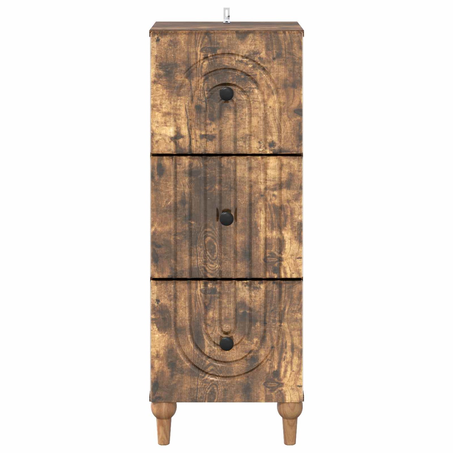 Ladenkast Gerookt eiken 33 x 34,5 x 90 cm Bewerkt hout is nu te koop bij PeponiXL, paradijselijk wonen!