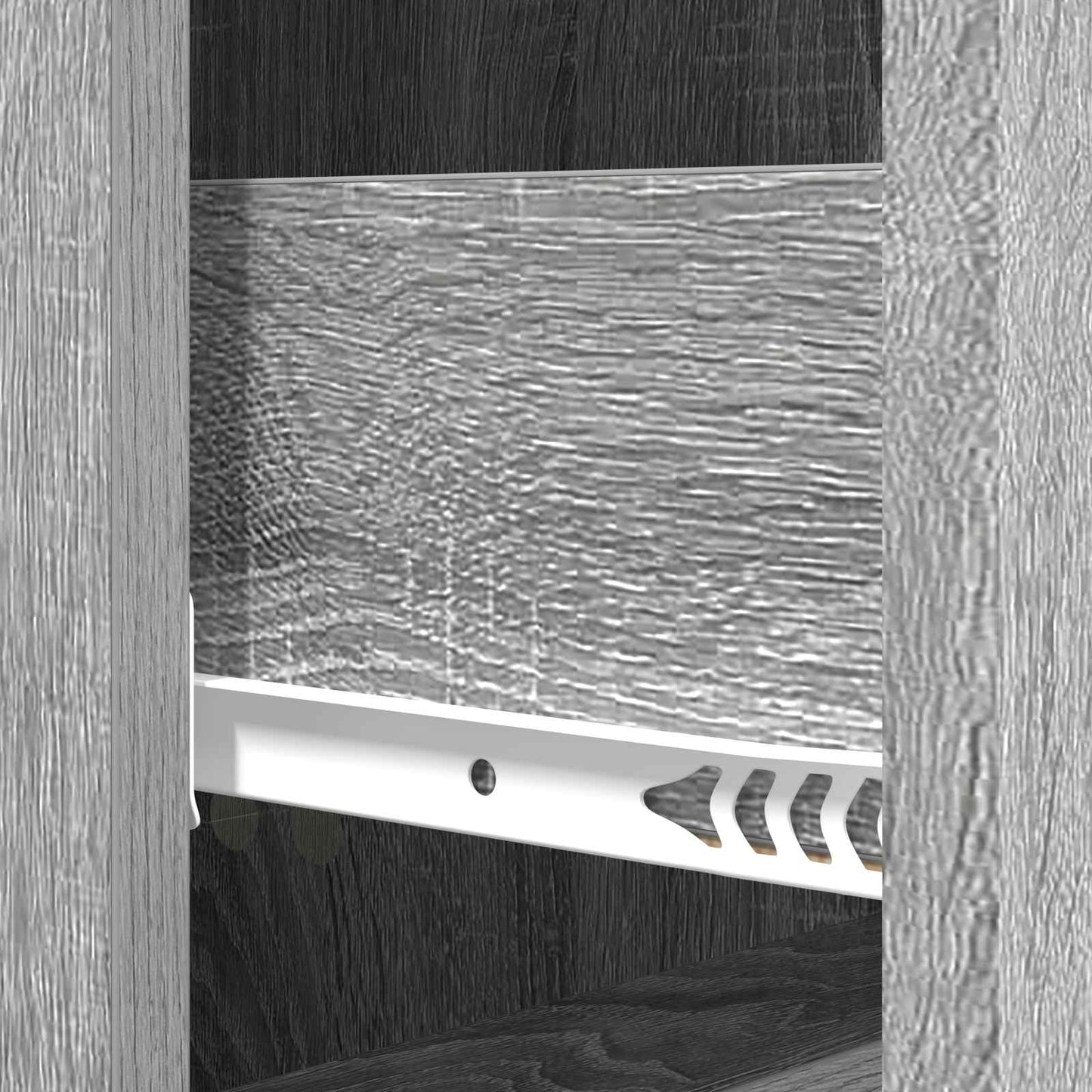 Ladenkast Grijs sonoma 33 x 34,5 x 90 cm Bewerkt hout is nu te koop bij PeponiXL, paradijselijk wonen!