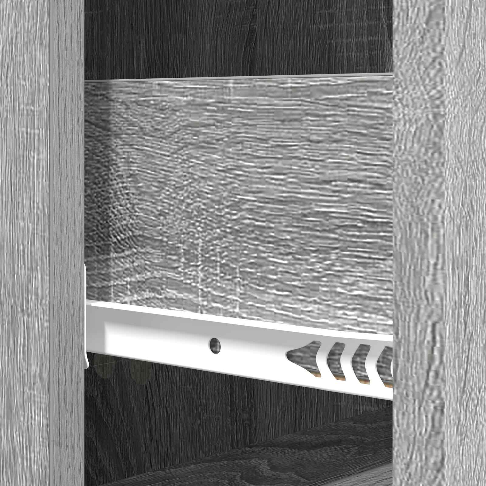 Ladenkast Grijs sonoma 33 x 34,5 x 90 cm Bewerkt hout is nu te koop bij PeponiXL, paradijselijk wonen!