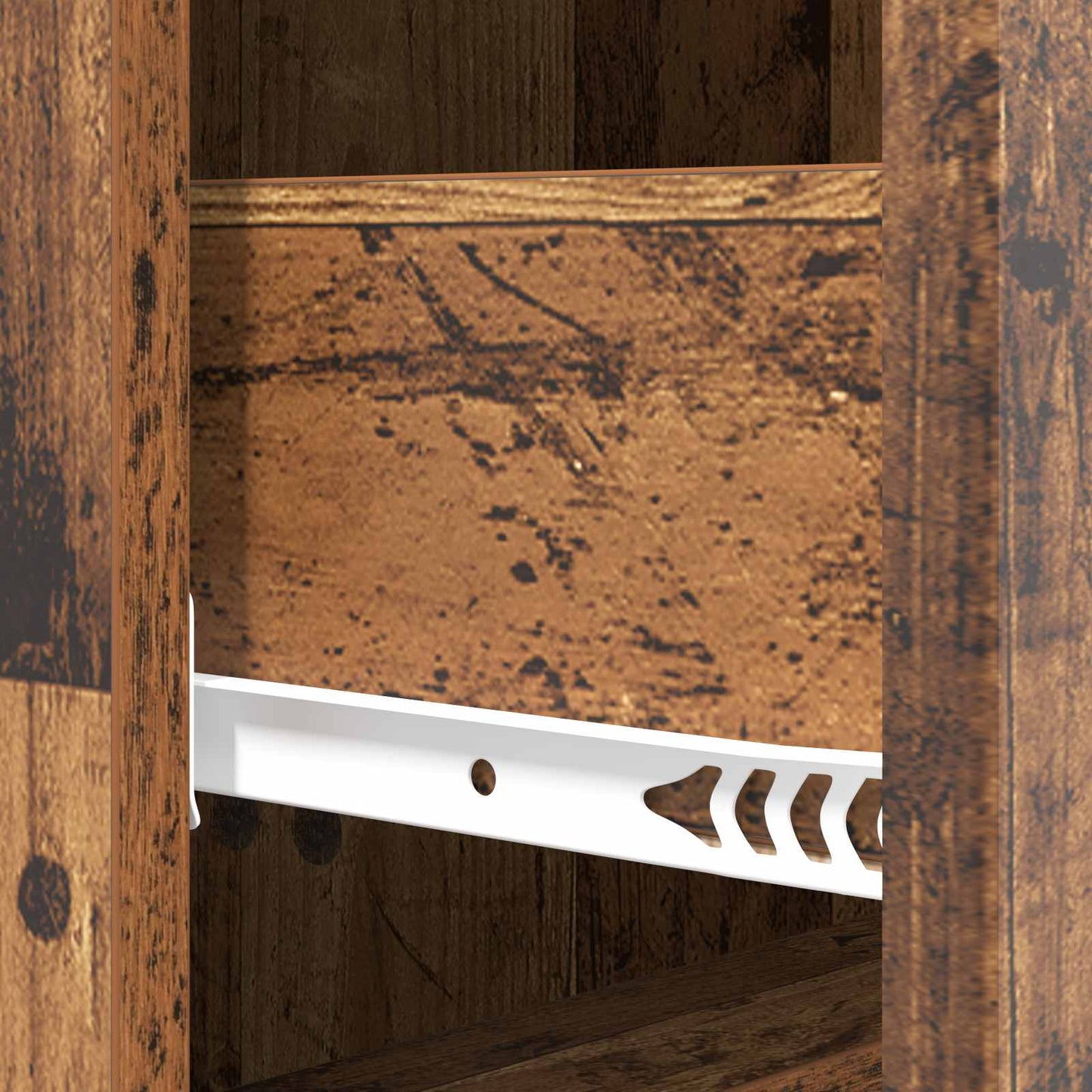 Ladenkast Oud hout 33 x 34,5 x 90 cm Bewerkt hout is nu te koop bij PeponiXL, paradijselijk wonen!