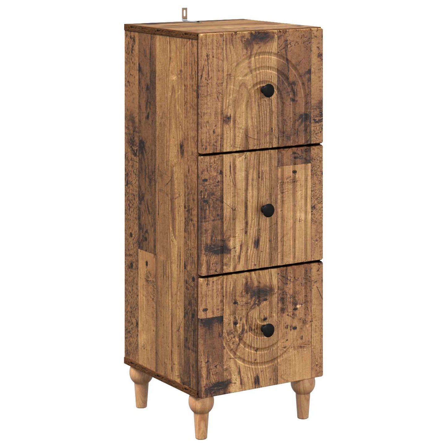 Ladenkast Oud hout 33 x 34,5 x 90 cm Bewerkt hout is nu te koop bij PeponiXL, paradijselijk wonen!