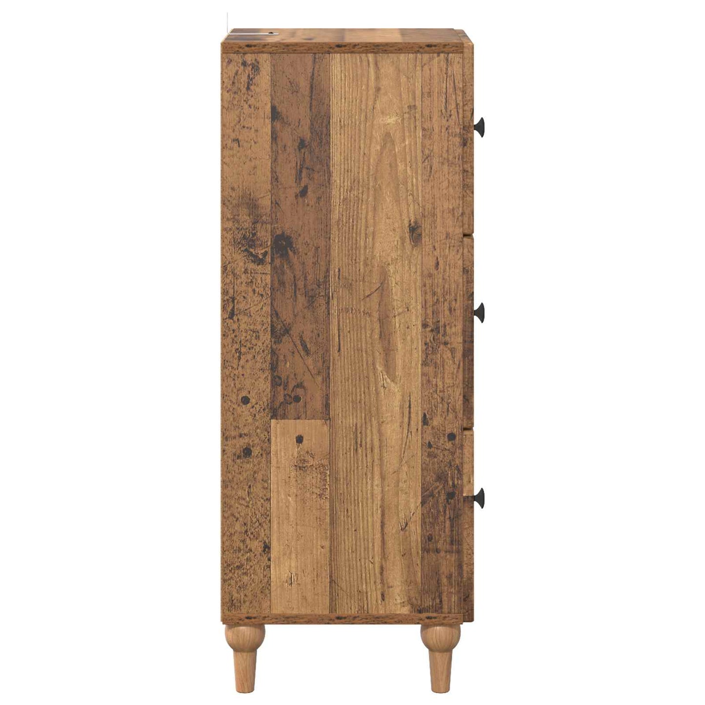 Ladenkast Oud hout 33 x 34,5 x 90 cm Bewerkt hout is nu te koop bij PeponiXL, paradijselijk wonen!