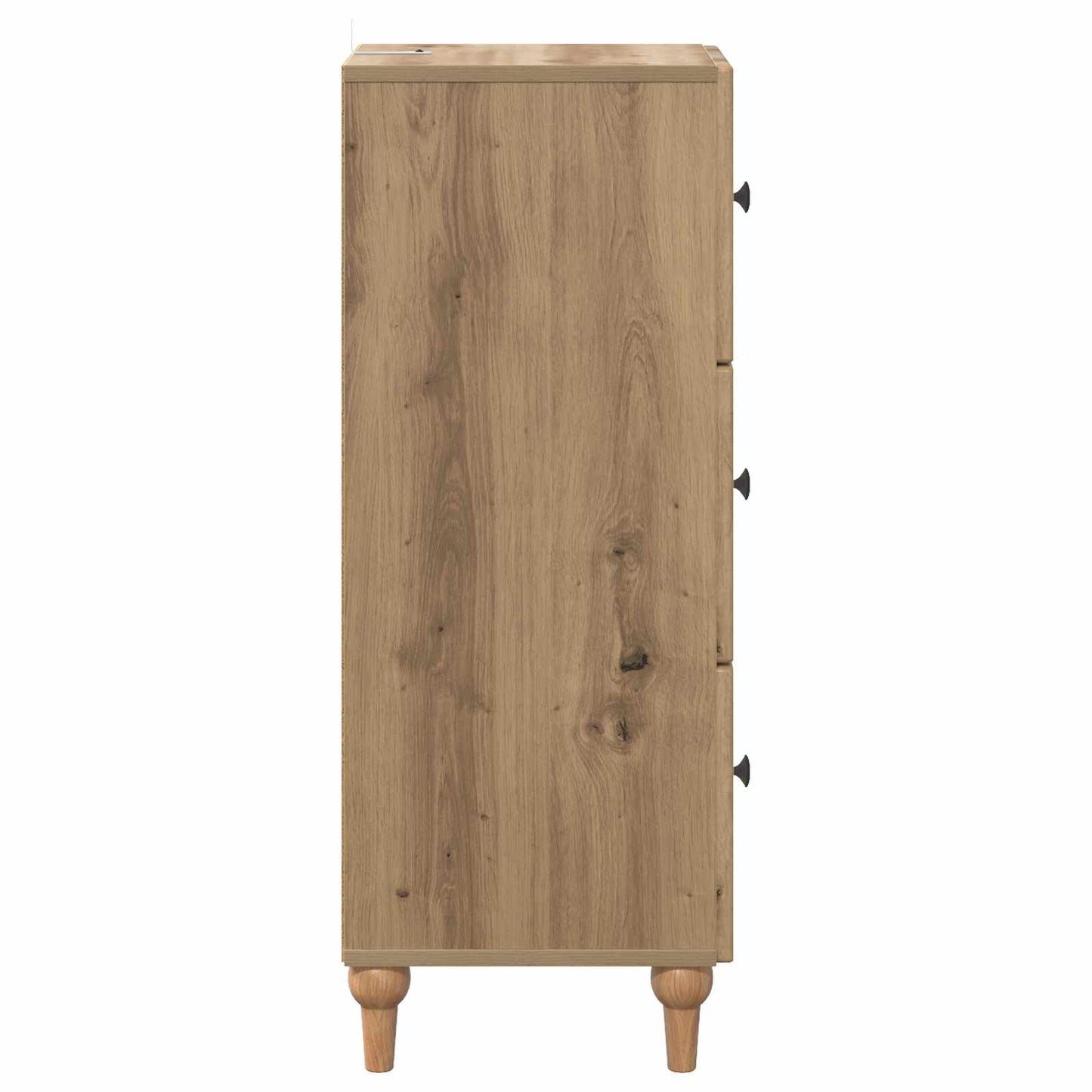 Ladenkast Artisanaal eiken 33 x 34,5 x 90 cm Bewerkt hout is nu te koop bij PeponiXL, paradijselijk wonen!
