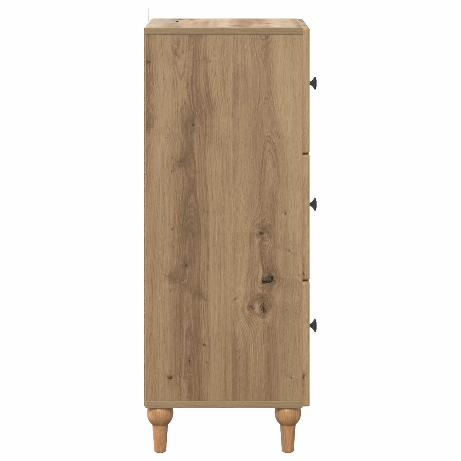 Ladenkast Artisanaal eiken 33 x 34,5 x 90 cm Bewerkt hout is nu te koop bij PeponiXL, paradijselijk wonen!