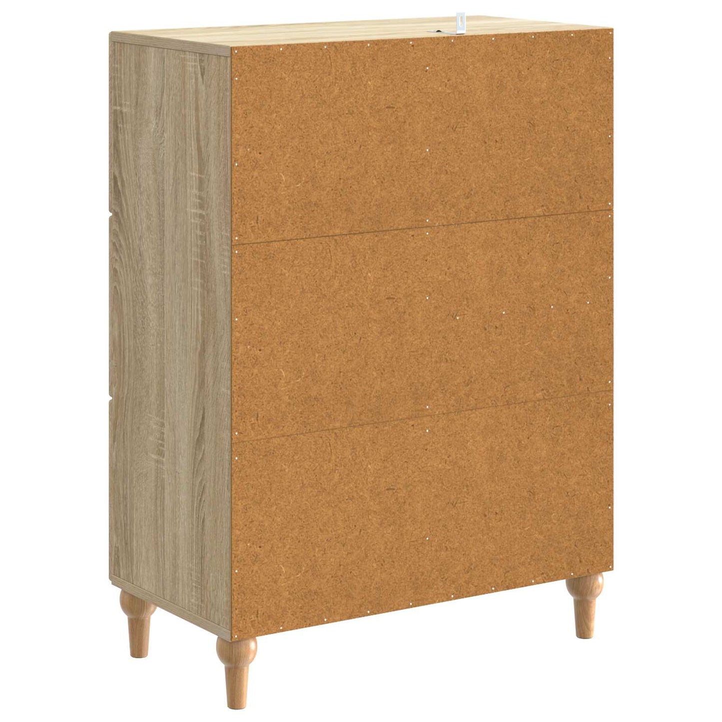 Dressoir met lade Sonoma Eiken 66 x 34,5 x 90 cm Bewerkt hout is nu te koop bij PeponiXL, paradijselijk wonen!