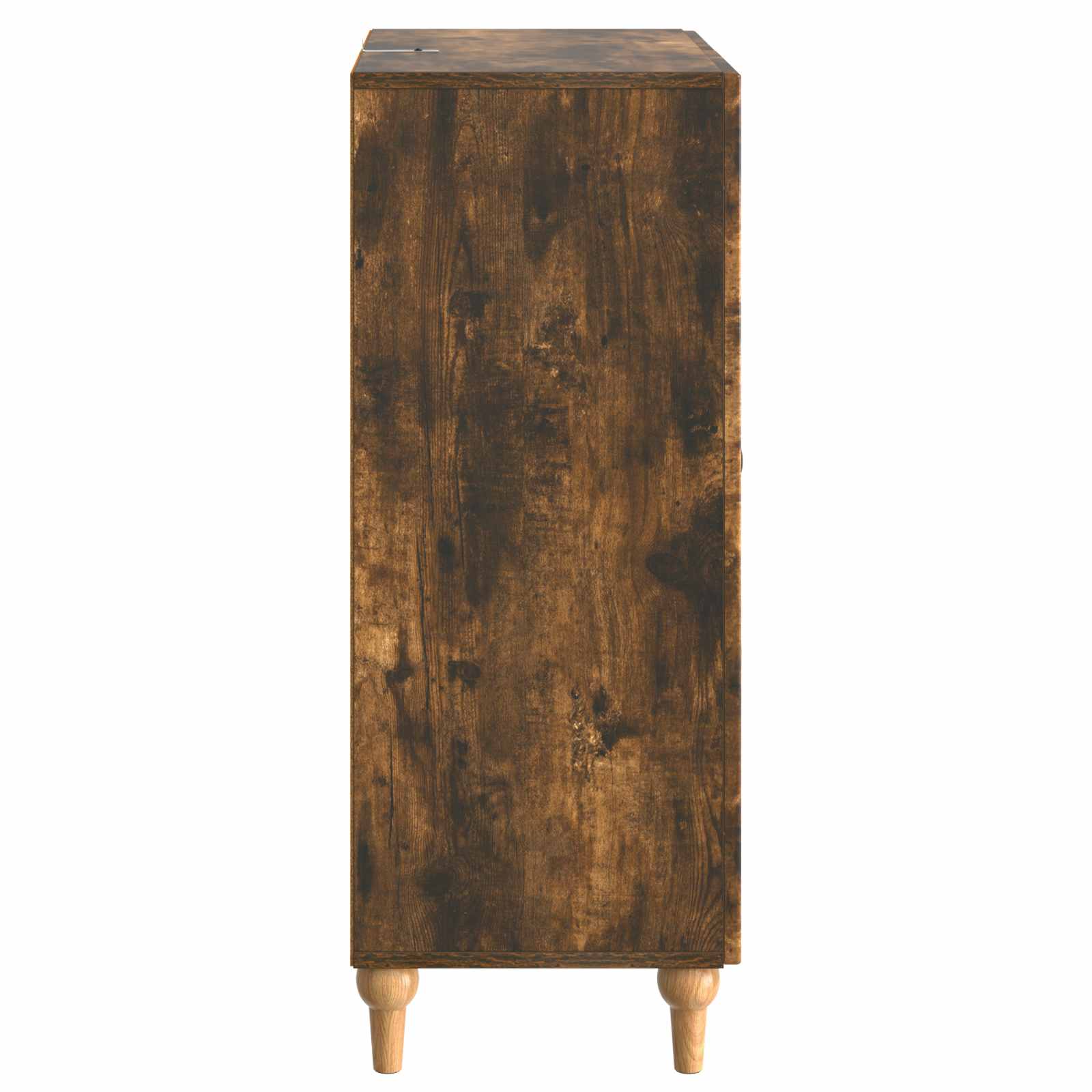 Dressoir met lade Gerookt eiken 66 x 34,5 x 90 cm Bewerkt hout is nu te koop bij PeponiXL, paradijselijk wonen!