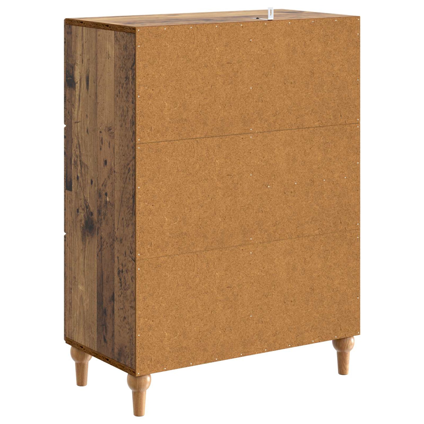 Dressoir met lade Oud hout 66 x 34,5 x 90 cm Bewerkt hout is nu te koop bij PeponiXL, paradijselijk wonen!