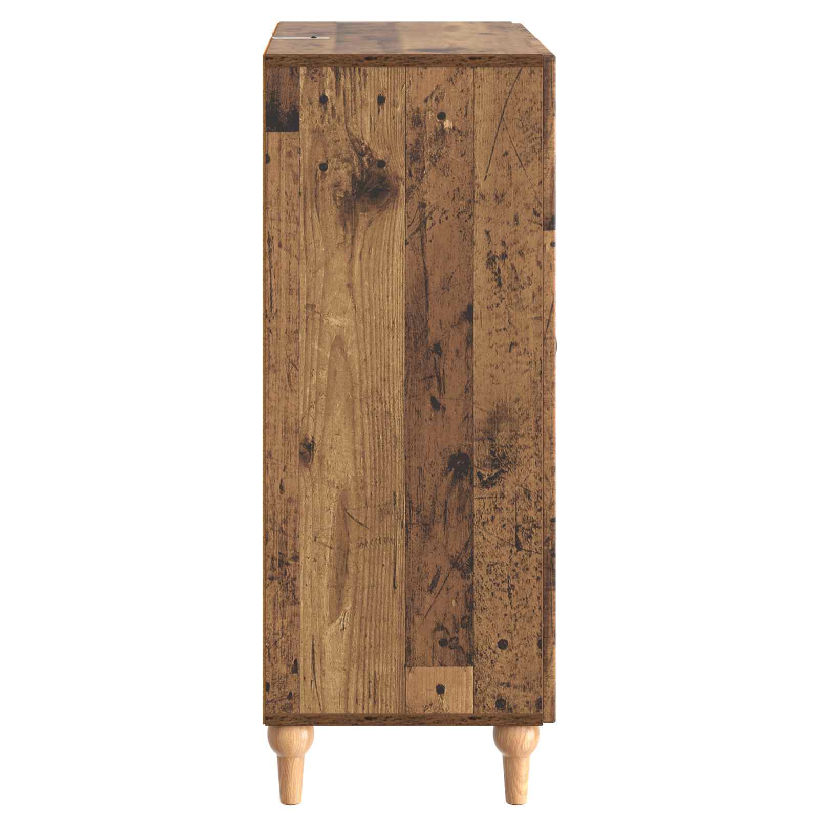 Dressoir met lade Oud hout 66 x 34,5 x 90 cm Bewerkt hout is nu te koop bij PeponiXL, paradijselijk wonen!
