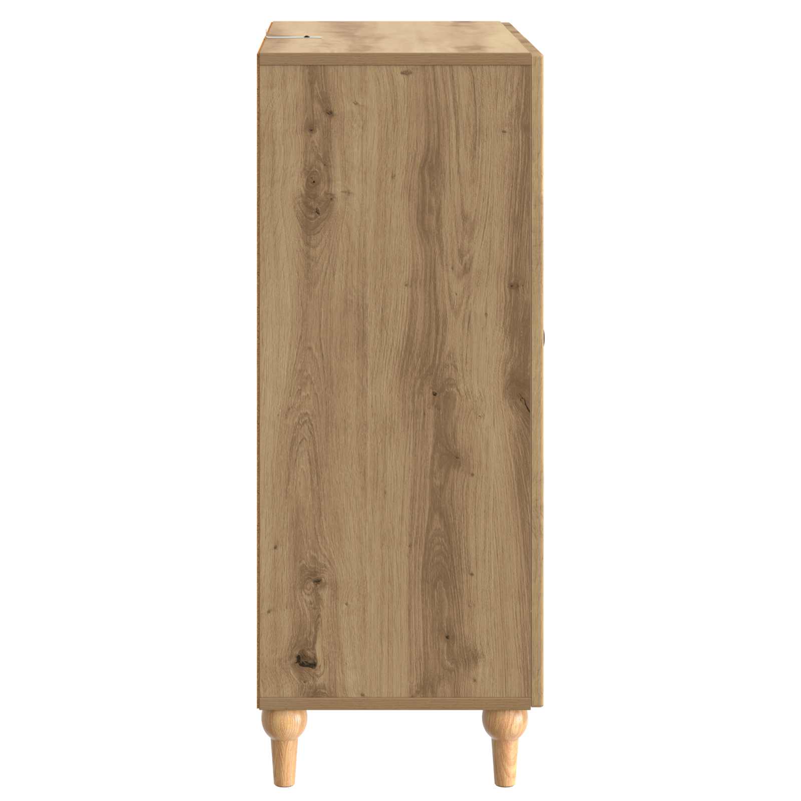 Dressoir Artisanaal eiken 66 x 34,5 x 90 cm Bewerkt hout is nu te koop bij PeponiXL, paradijselijk wonen!