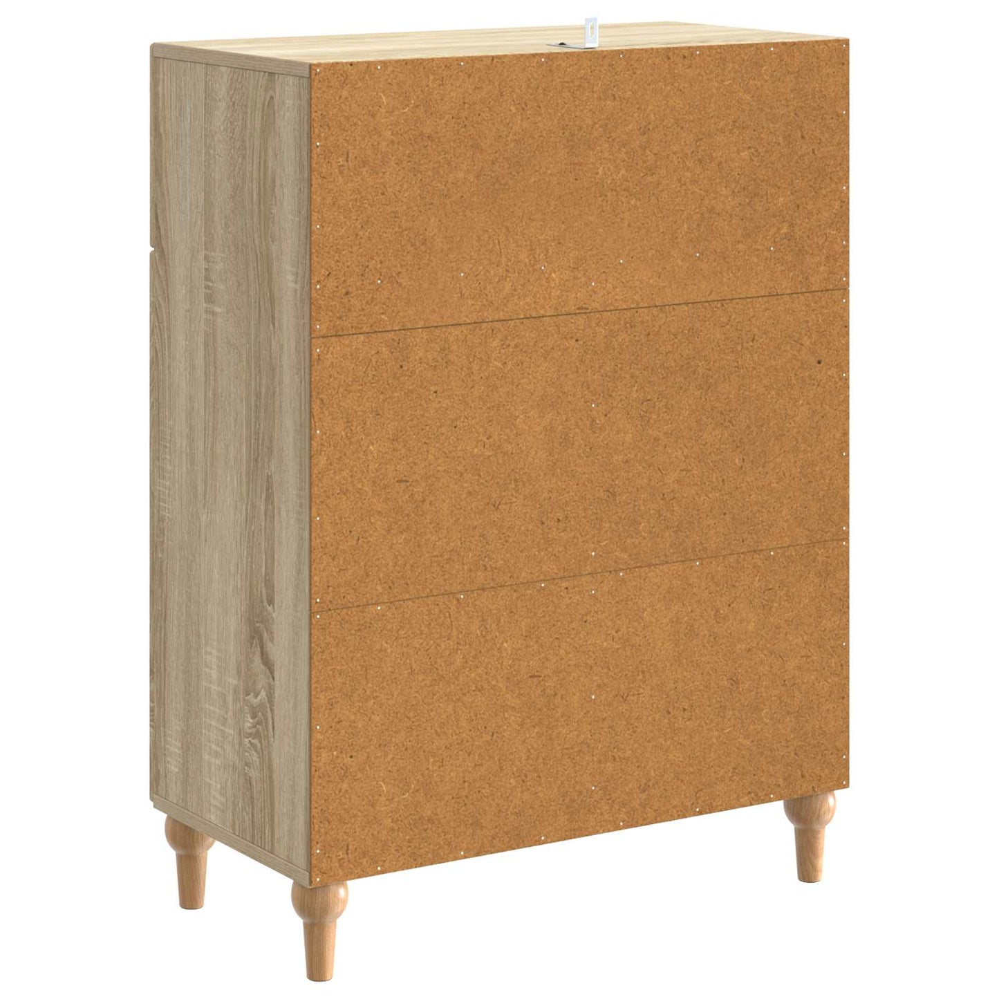 Dressoir met lade Sonoma Eiken 66 x 34,5 x 90 cm Bewerkt hout is nu te koop bij PeponiXL, paradijselijk wonen!
