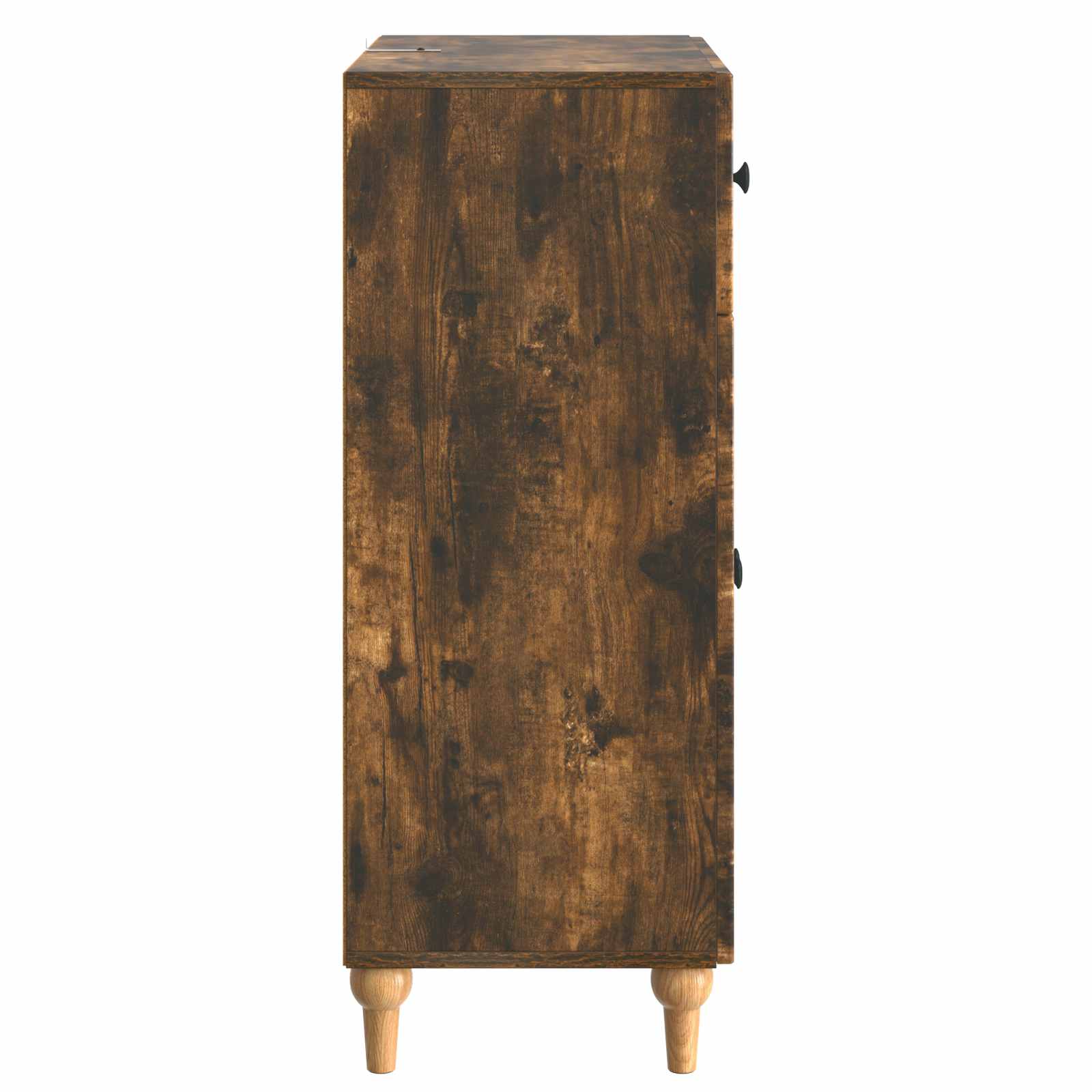 Dressoir met lade Gerookt eiken 66 x 34,5 x 90 cm Bewerkt hout is nu te koop bij PeponiXL, paradijselijk wonen!