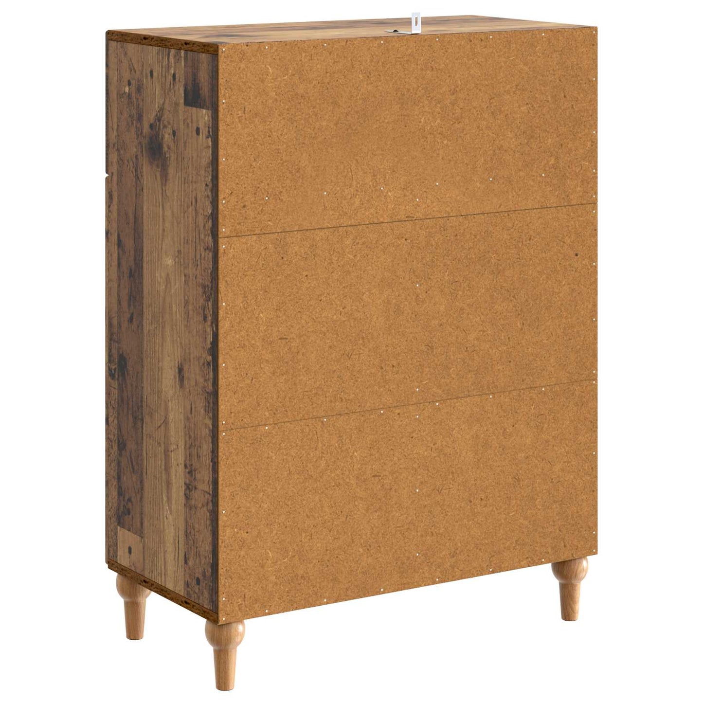 Dressoir met lade Oud hout 66 x 34,5 x 90 cm Bewerkt hout is nu te koop bij PeponiXL, paradijselijk wonen!