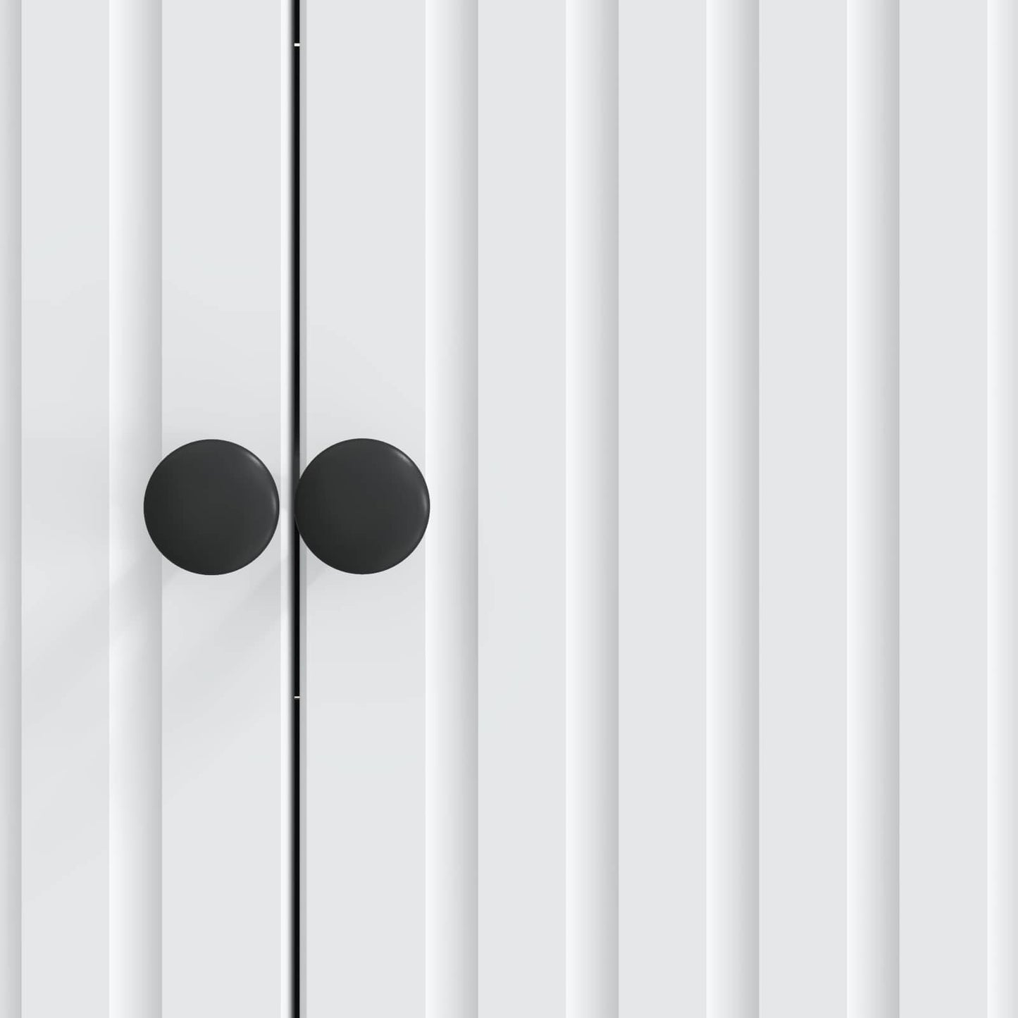 Dressoir Wit 89 x 34,5 x 80 cm Bewerkt hout is nu te koop bij PeponiXL, paradijselijk wonen!